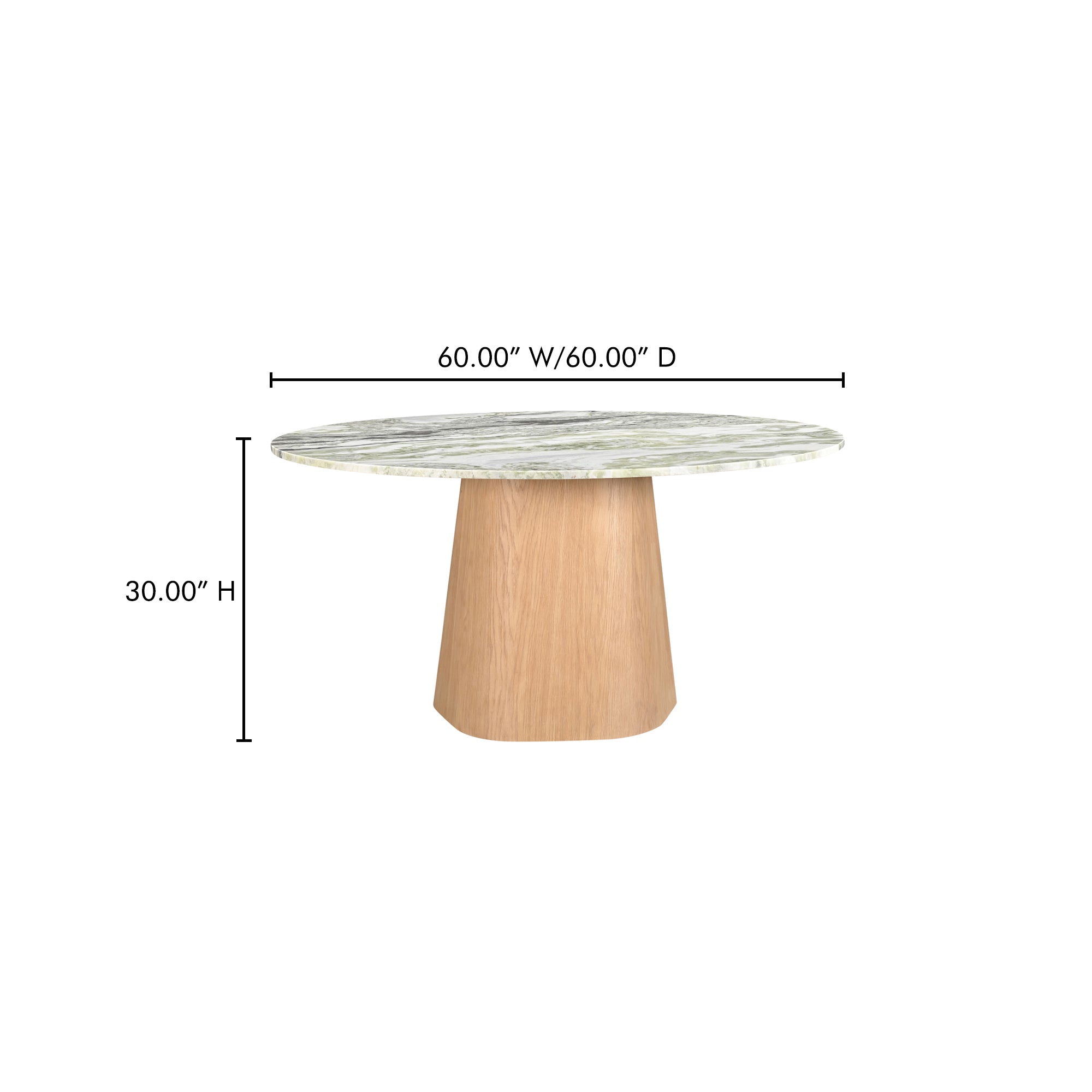 Evelyn Dining Table Onyx Marble - Central Designs