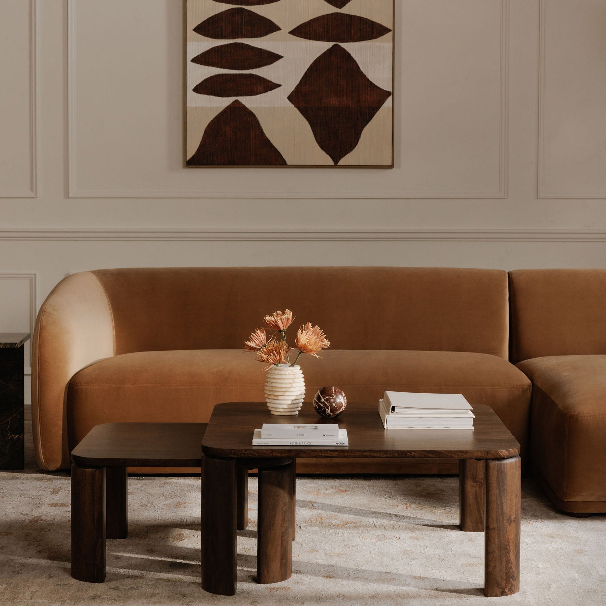 Bailey Nesting Coffee Table Deep Brown - Central Designs