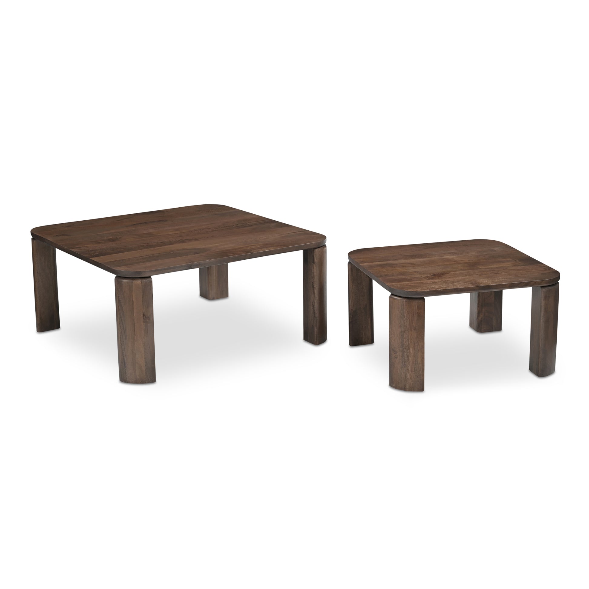 Bailey Nesting Coffee Table Deep Brown - Central Designs