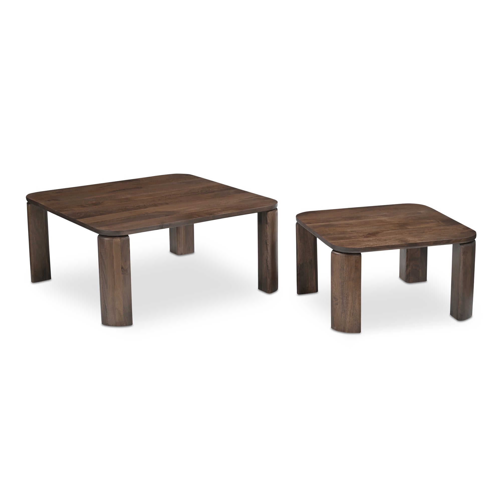 Bailey Nesting Coffee Table Deep Brown - Central Designs