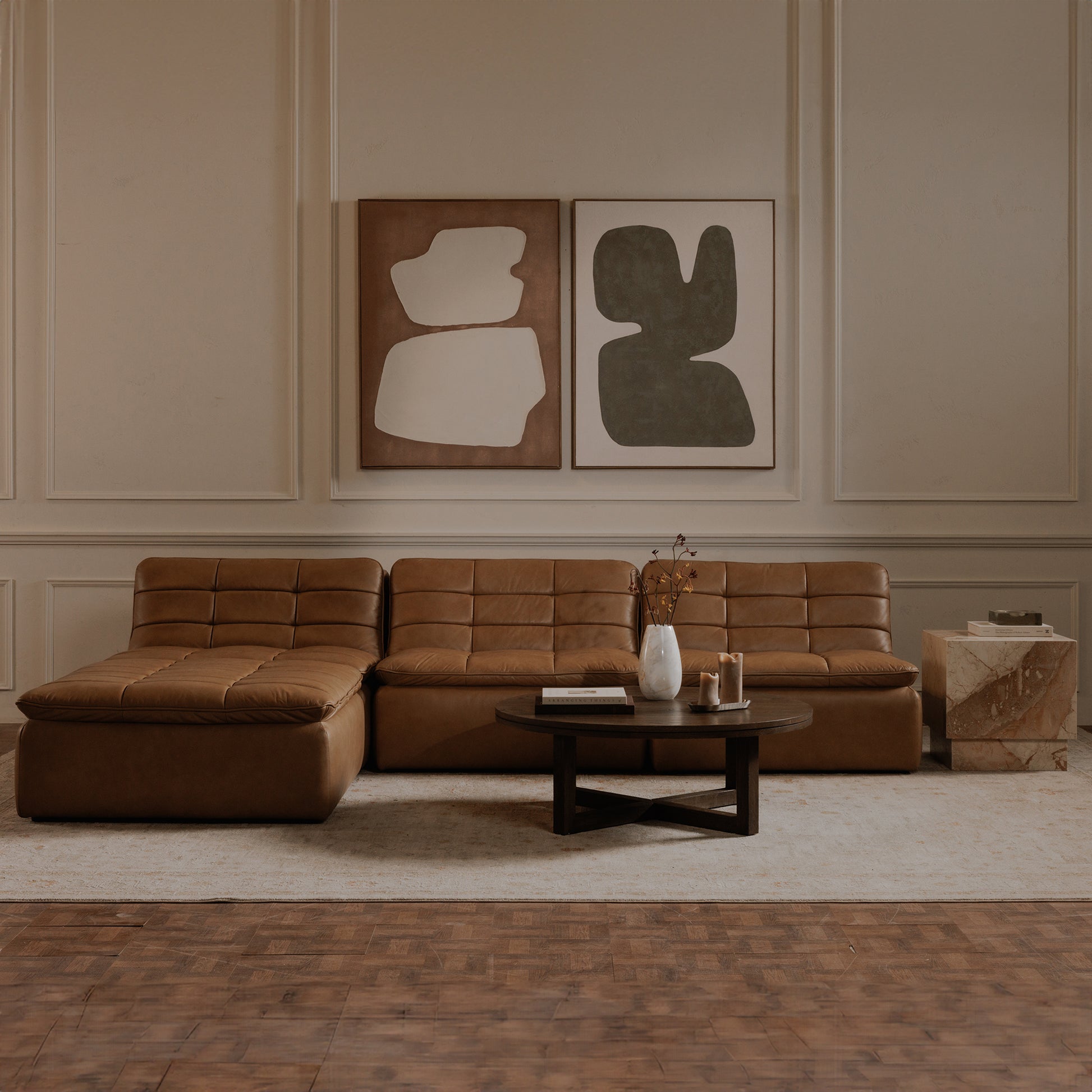 Joel Coffee Table Dark Brown - Central Designs