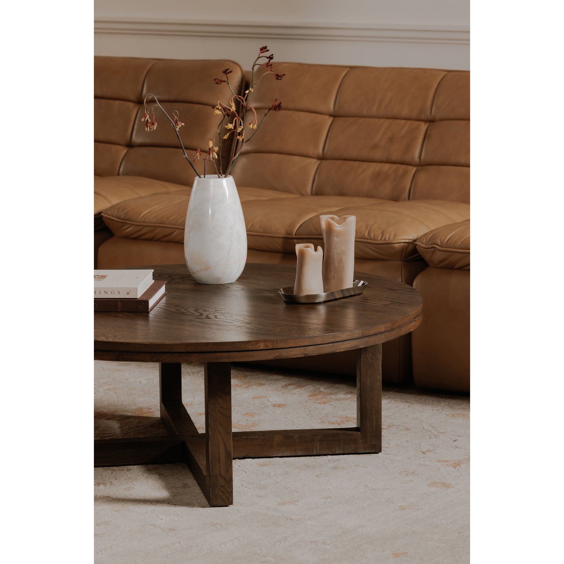 Joel Coffee Table Dark Brown - Central Designs