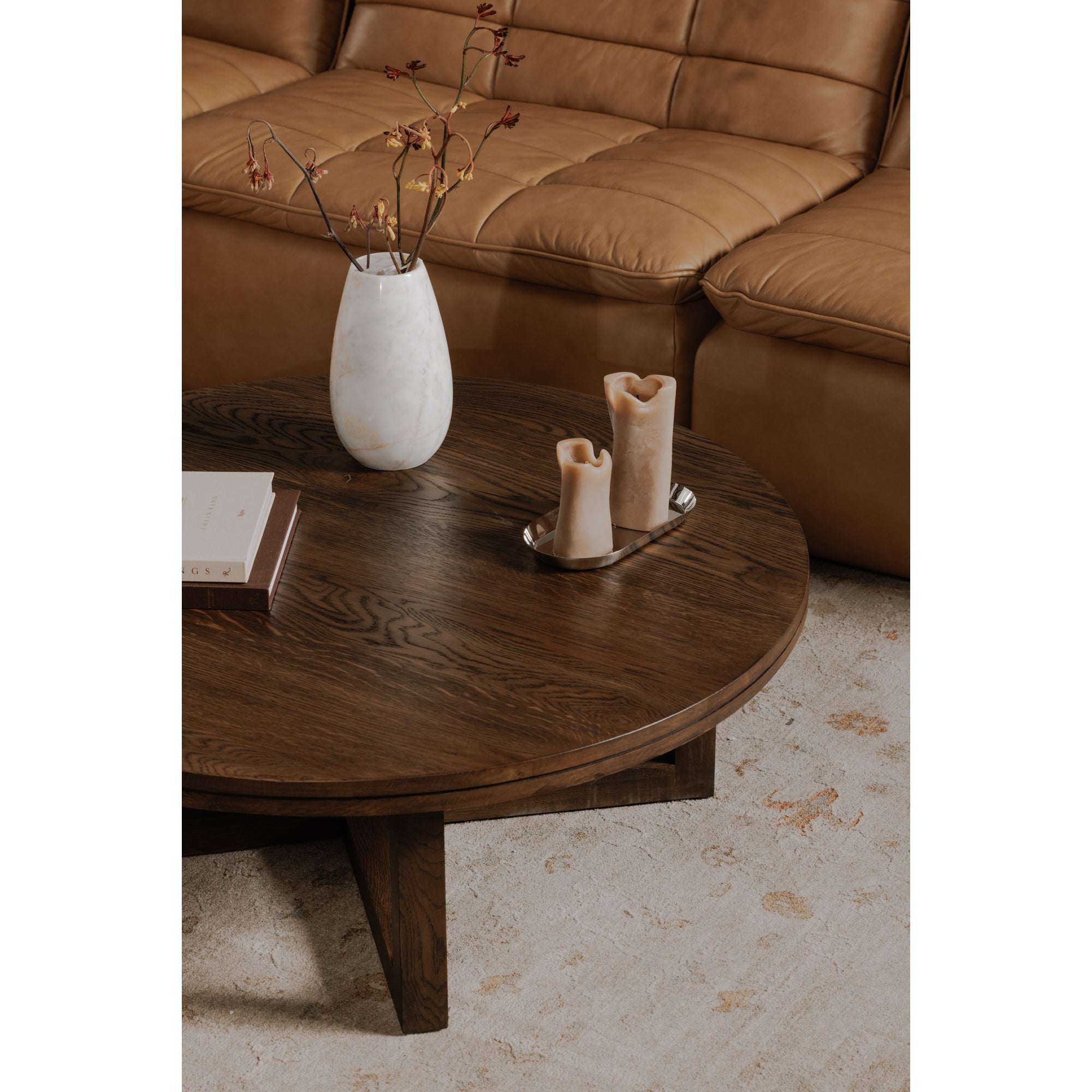 Joel Coffee Table Dark Brown - Central Designs