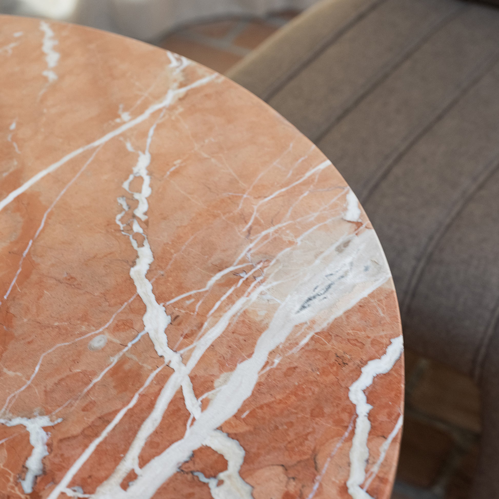Sage Cafe Table Rosso Alicante Red Marble - Central Designs