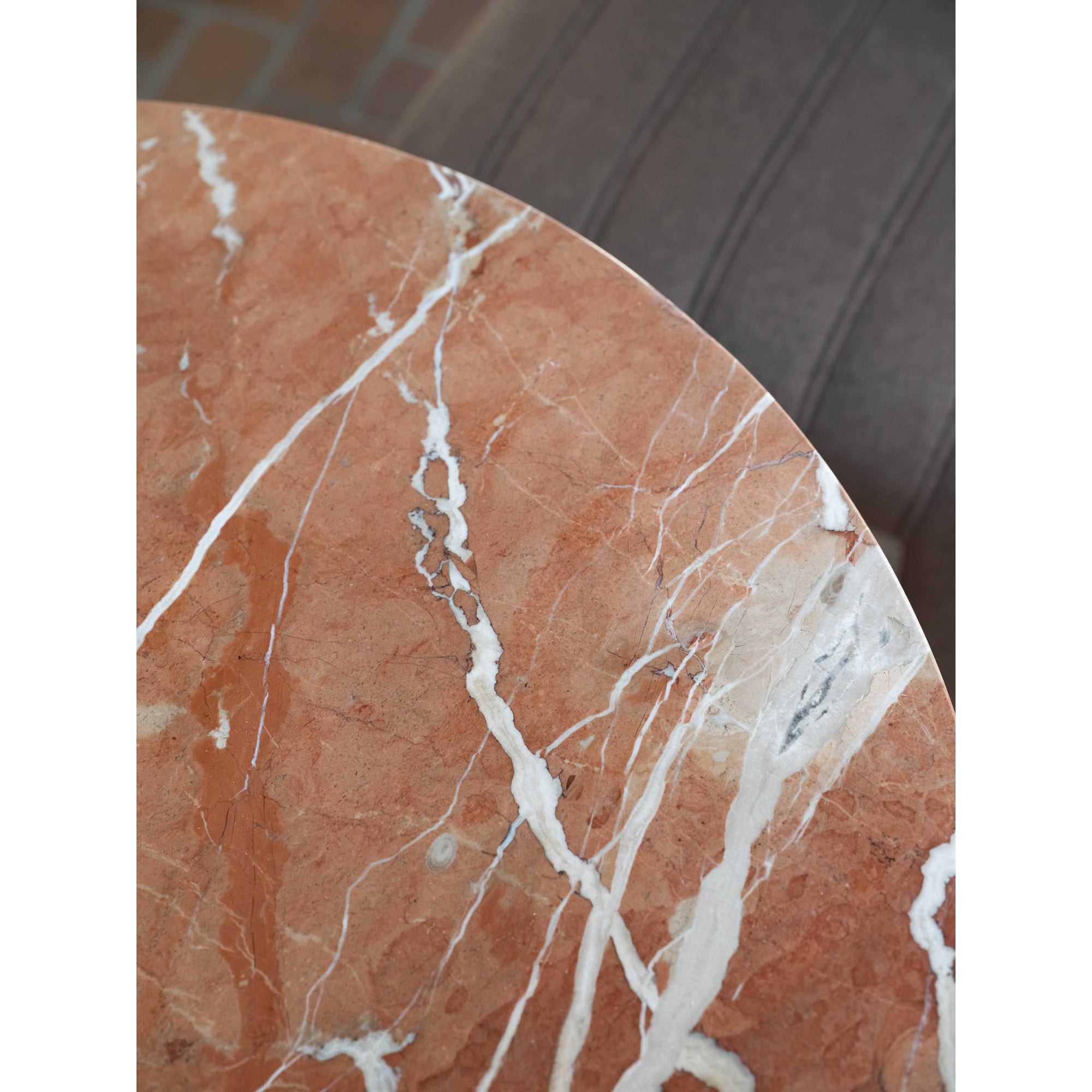 Sage Cafe Table Rosso Alicante Red Marble - Central Designs