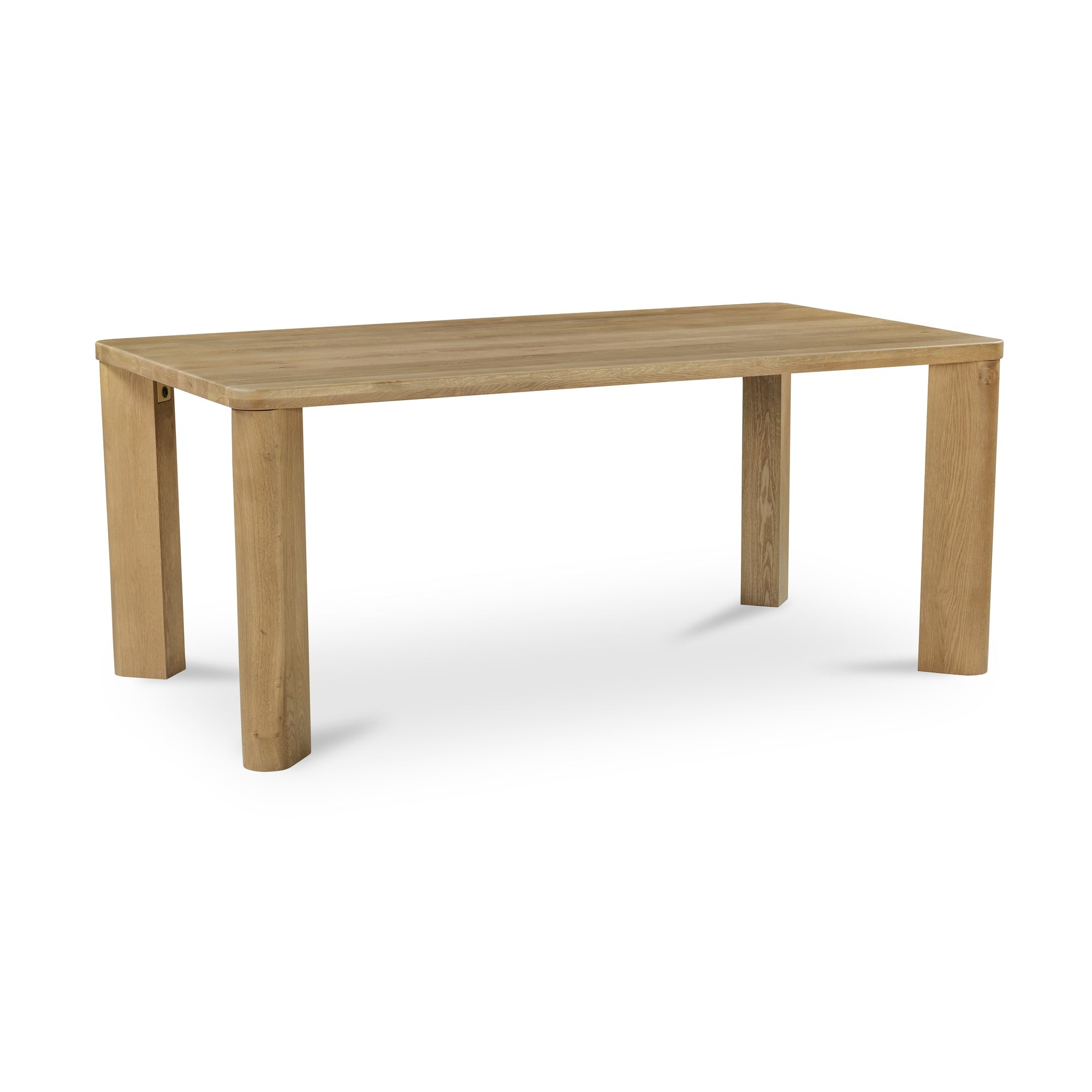 Segment Dining Table Wood Small Heritage Brown - Central Designs