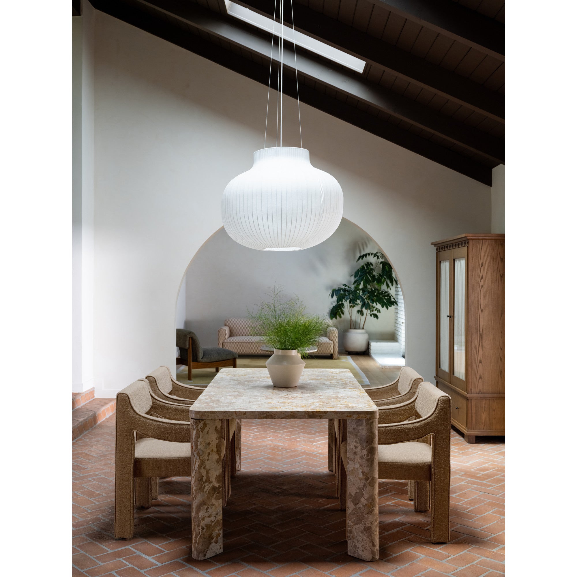 Segment Dining Table Panther Stone Beige - Central Designs