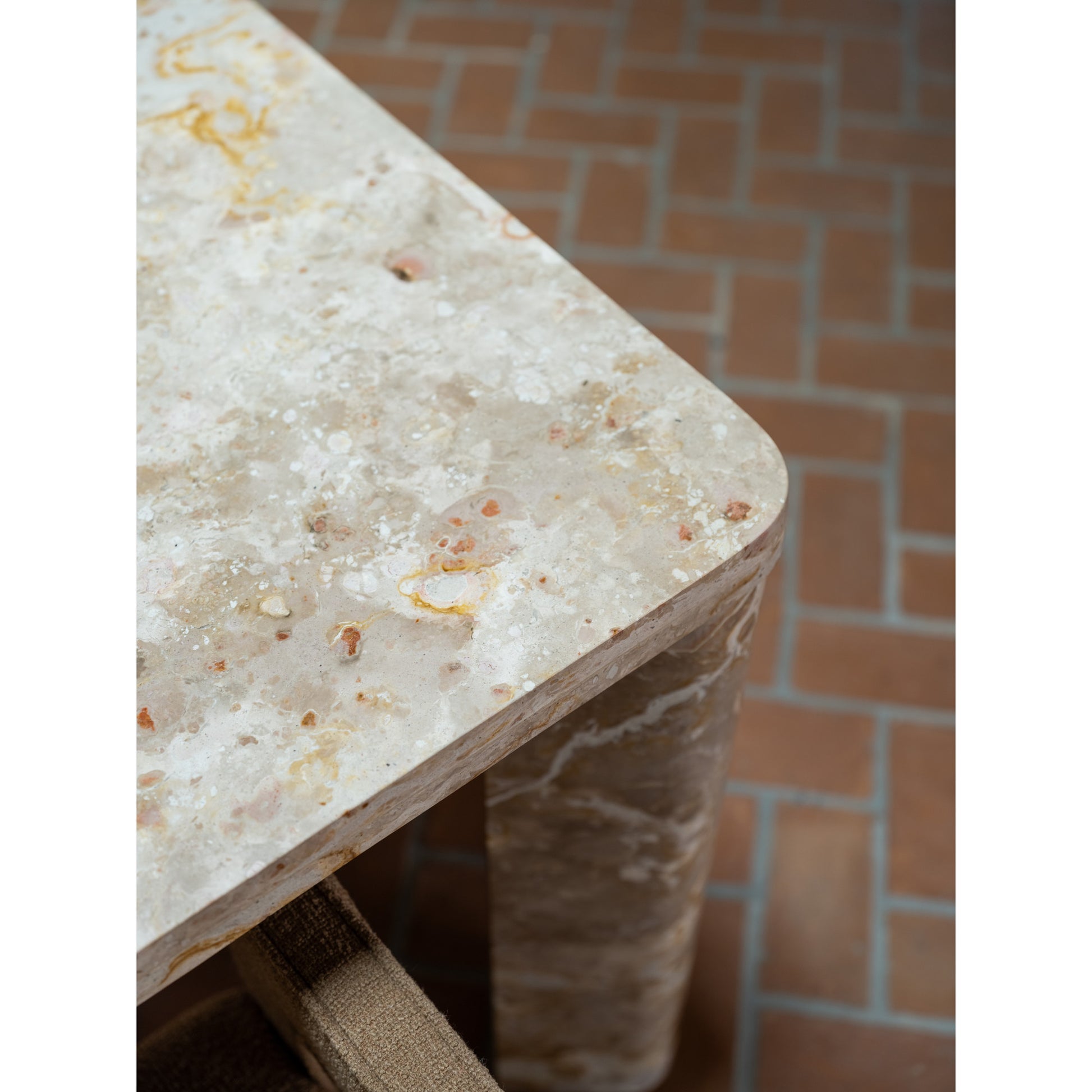 Segment Dining Table Panther Stone Beige - Central Designs