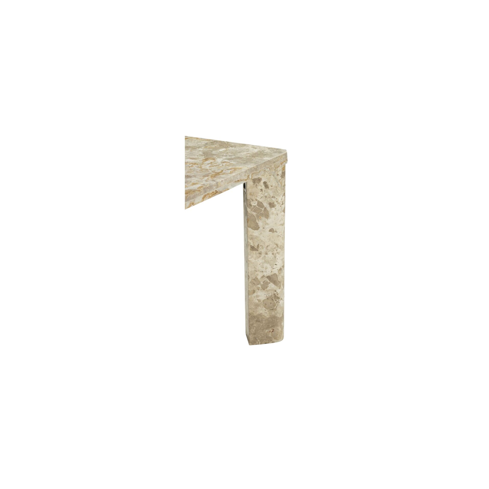Segment Dining Table Panther Stone Beige - Central Designs