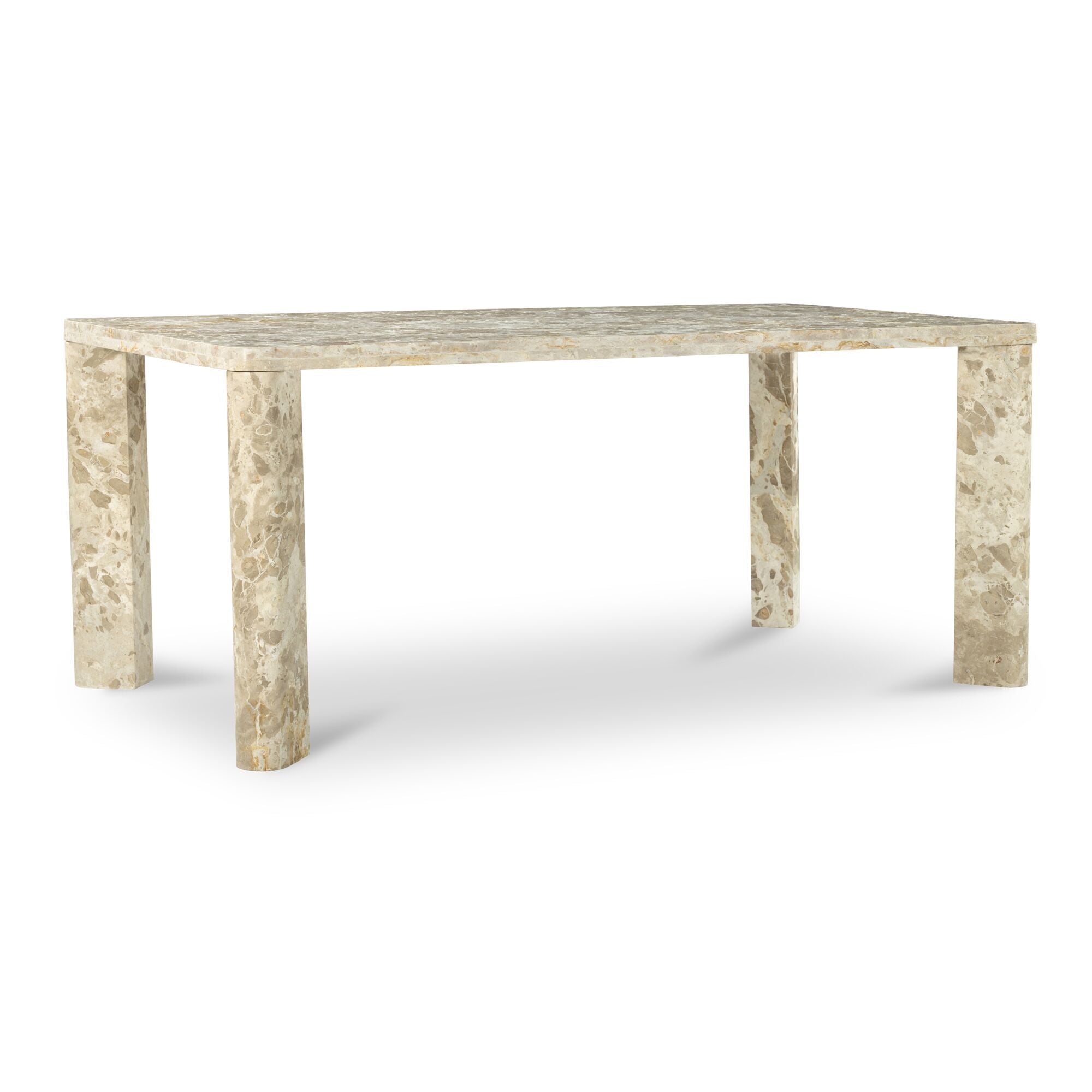 Segment Dining Table Panther Stone Beige - Central Designs