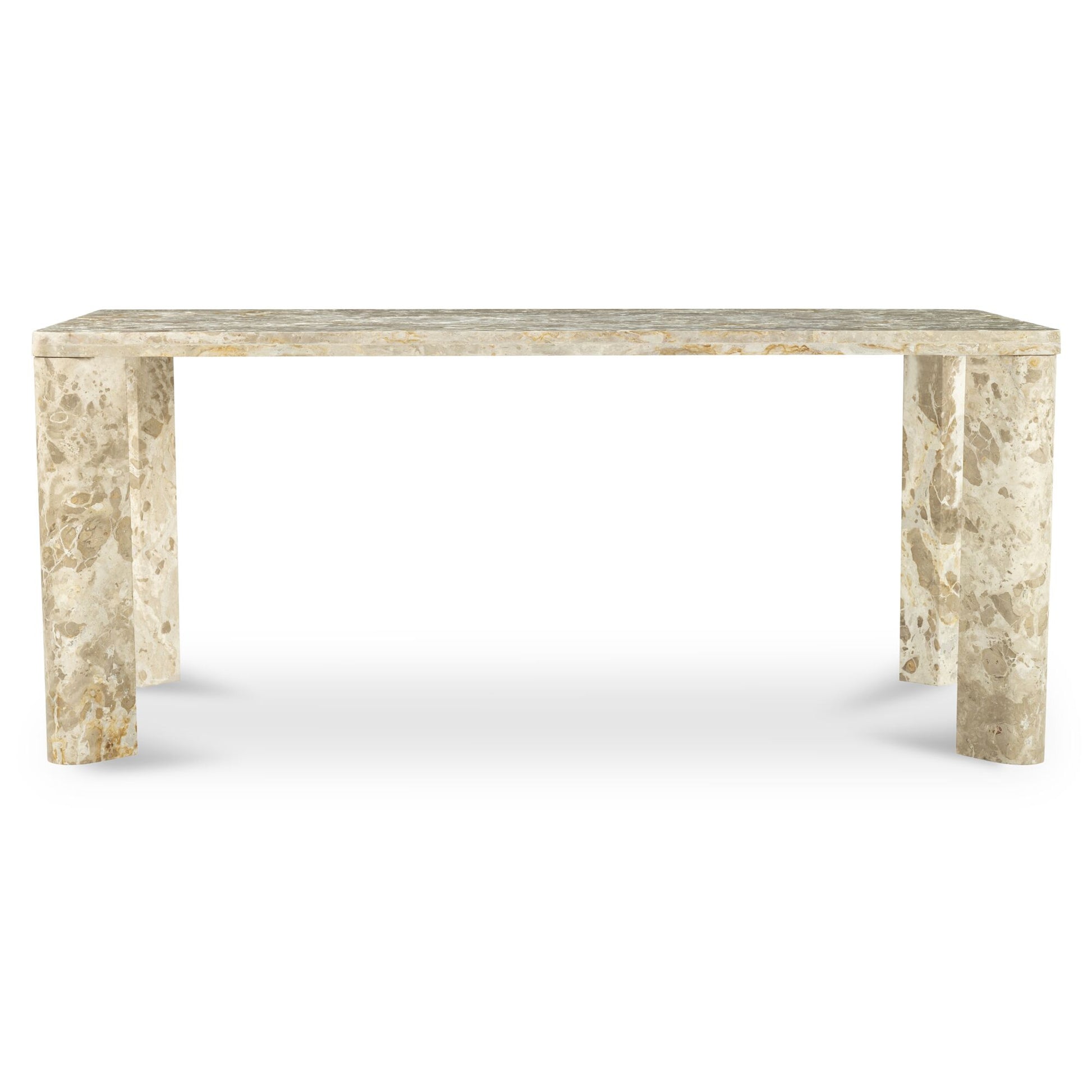 Segment Dining Table Panther Stone Beige - Central Designs
