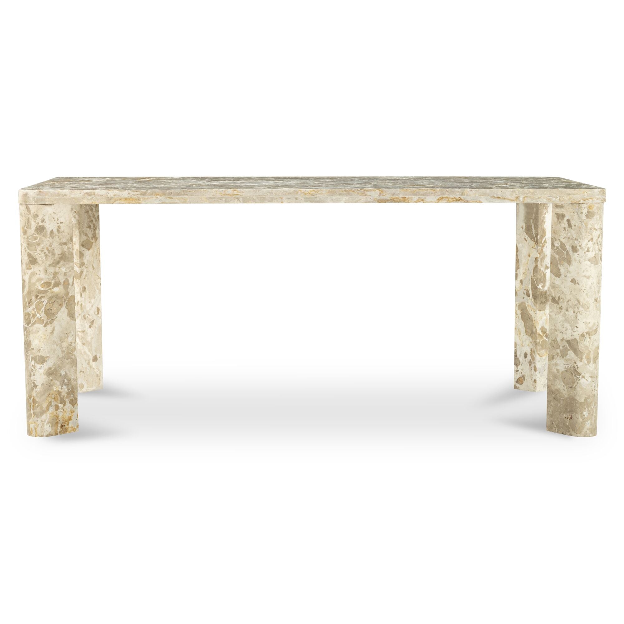 Segment Dining Table Panther Stone Beige - Central Designs