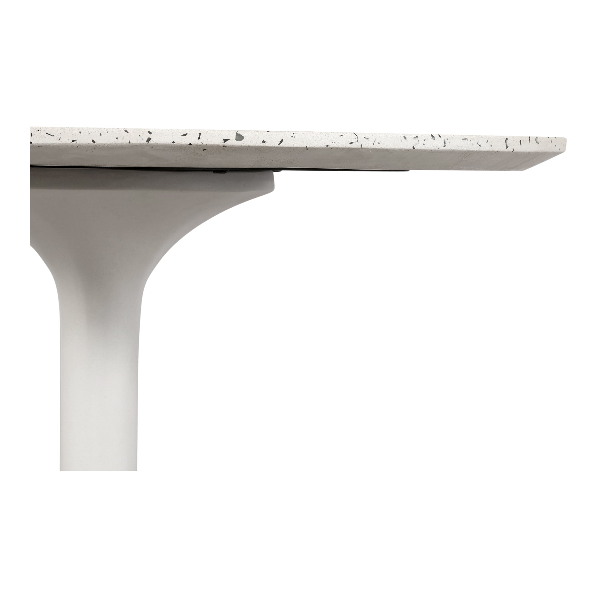 Tuli Outdoor Cafe Table White Terrazzo - Central Designs