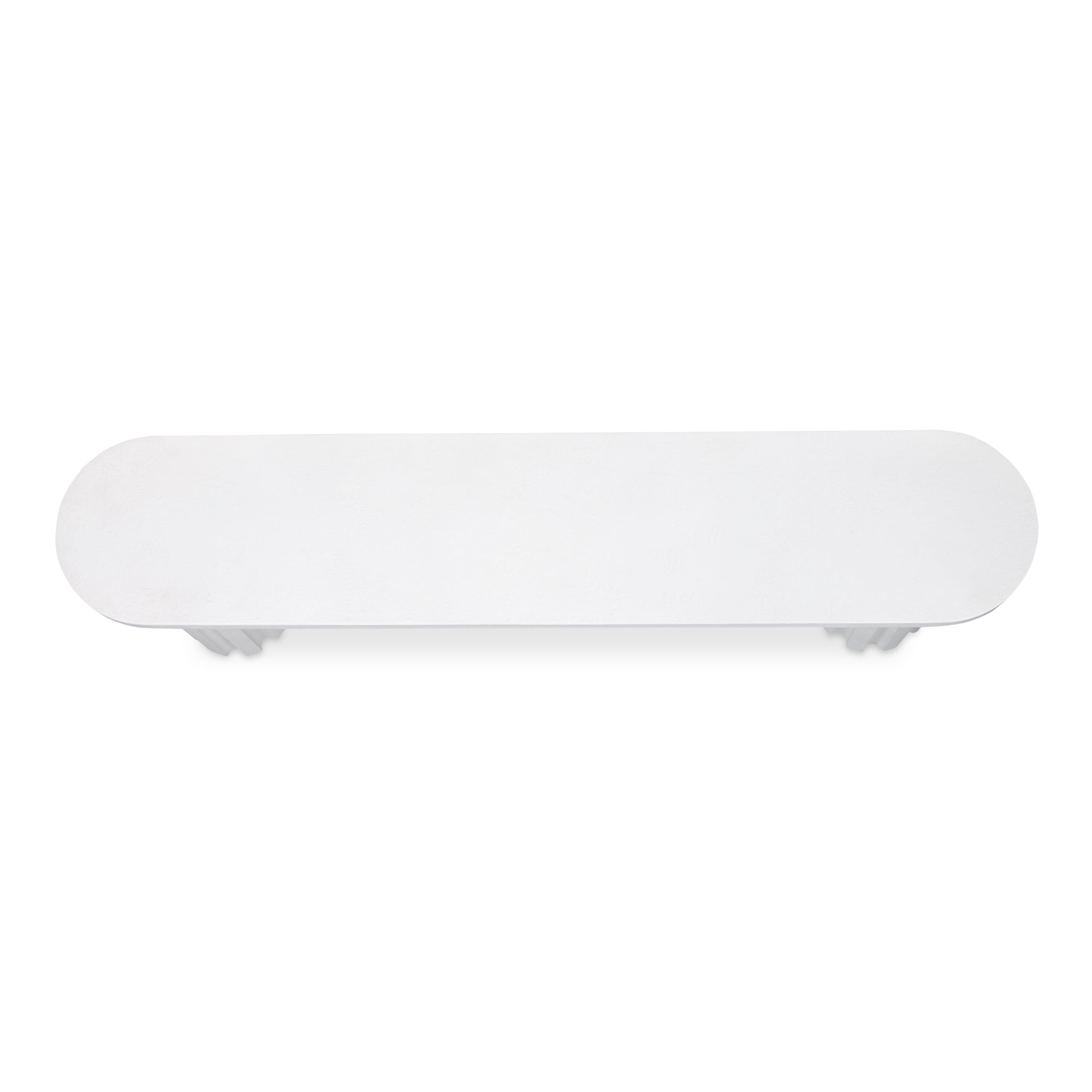 Eris Outdoor Dining Bench White - Central Designs