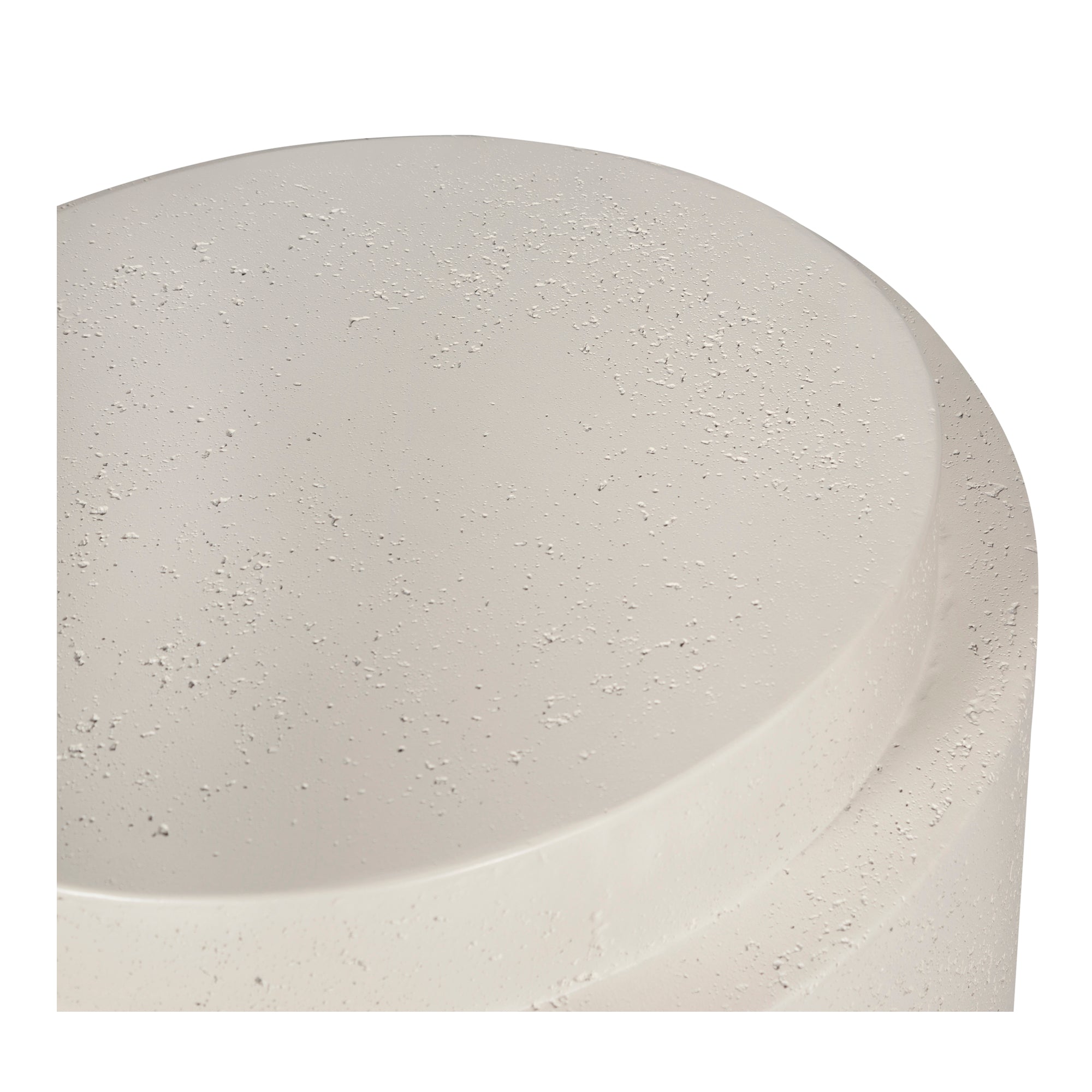 Cosmo Outdoor Accent Table Off White - Central Designs