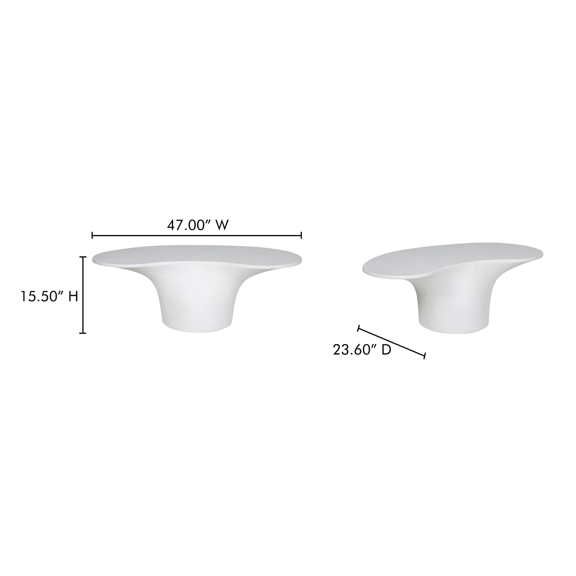 Yumi Outdoor Coffee Table White - Central Designs