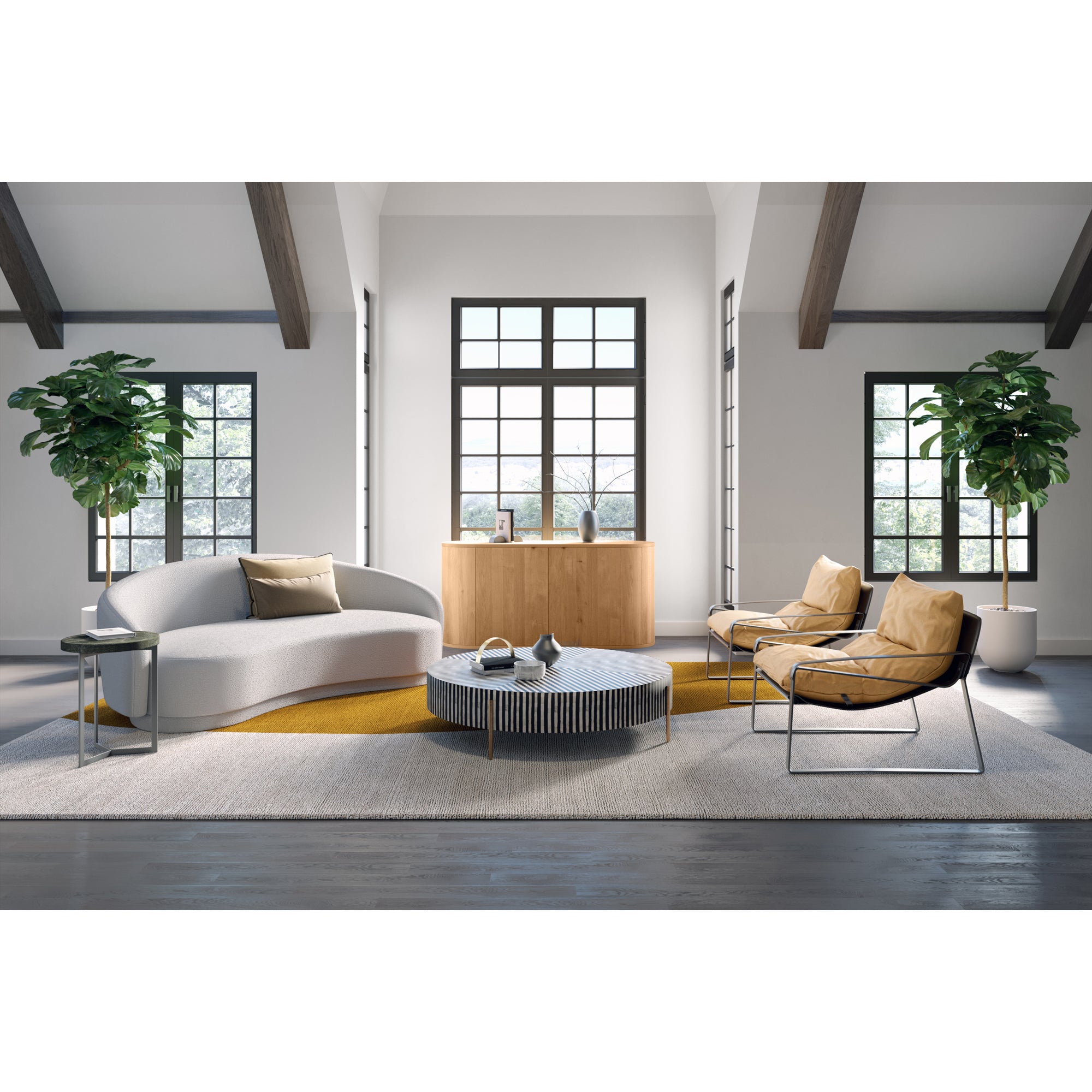 Excelsior Sofa Cream - Central Designs