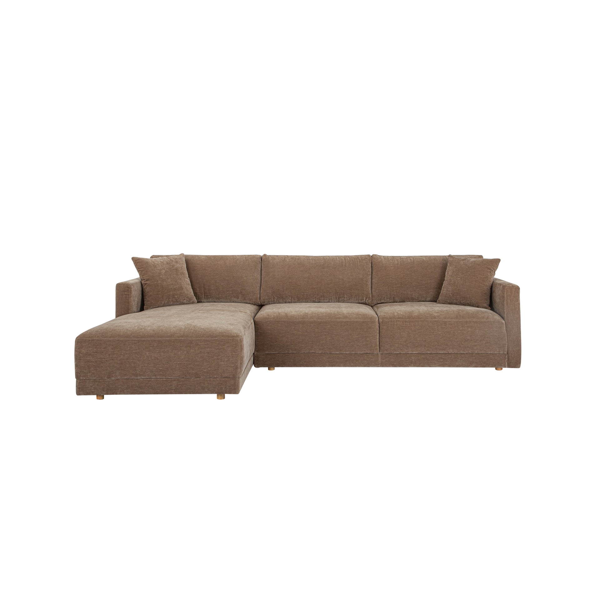 Bryn Sectional Camel Left - Central Designs