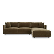 Bryn Sectional Right Heritage Cedar Green - Central Designs