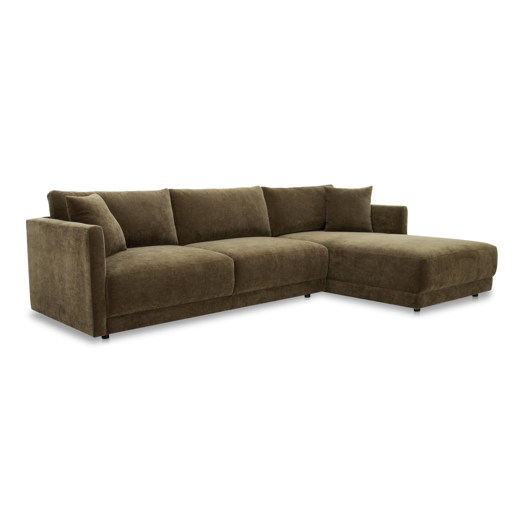 Bryn Sectional Right Heritage Cedar Green - Central Designs