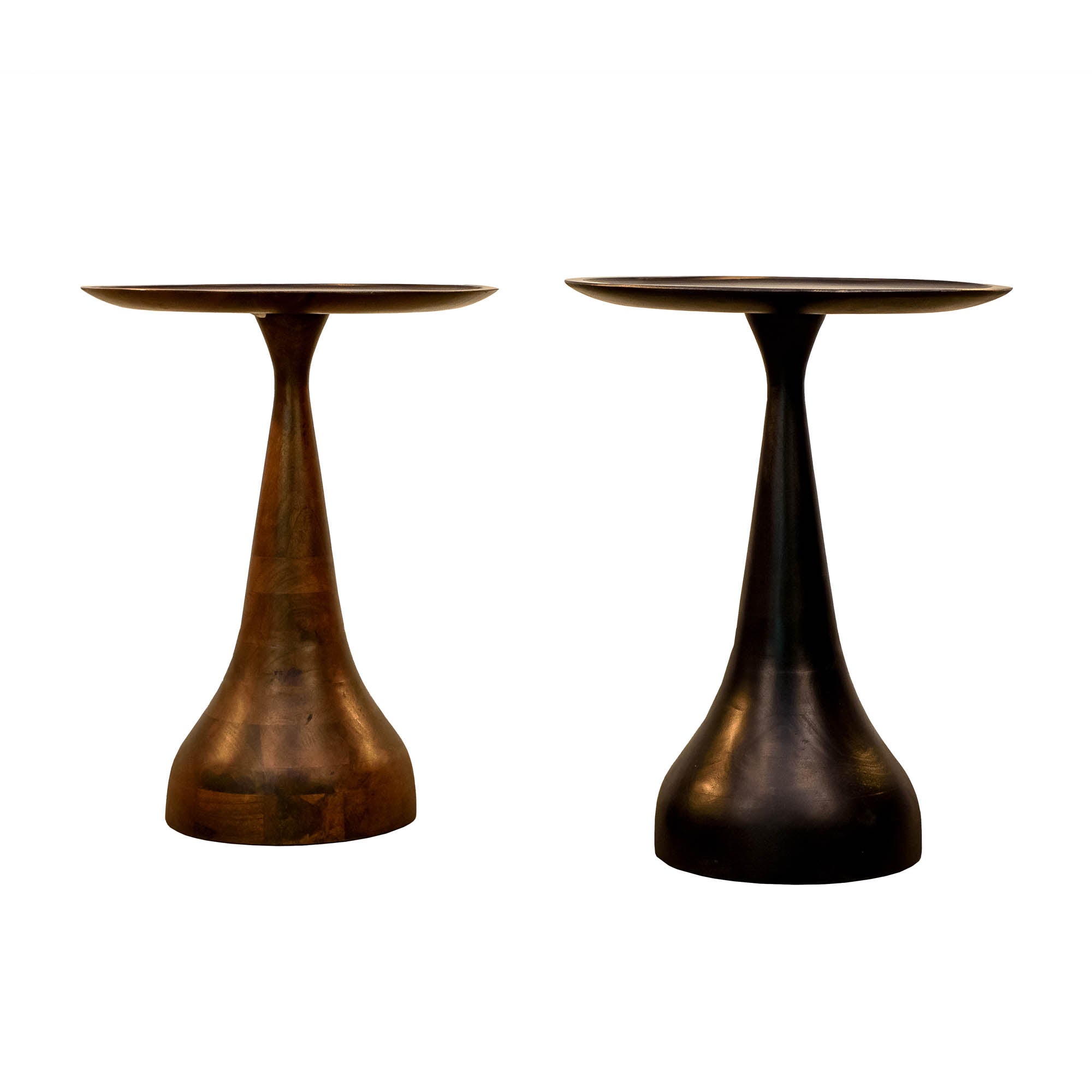 Polina Side Table – Bronze - Central Designs