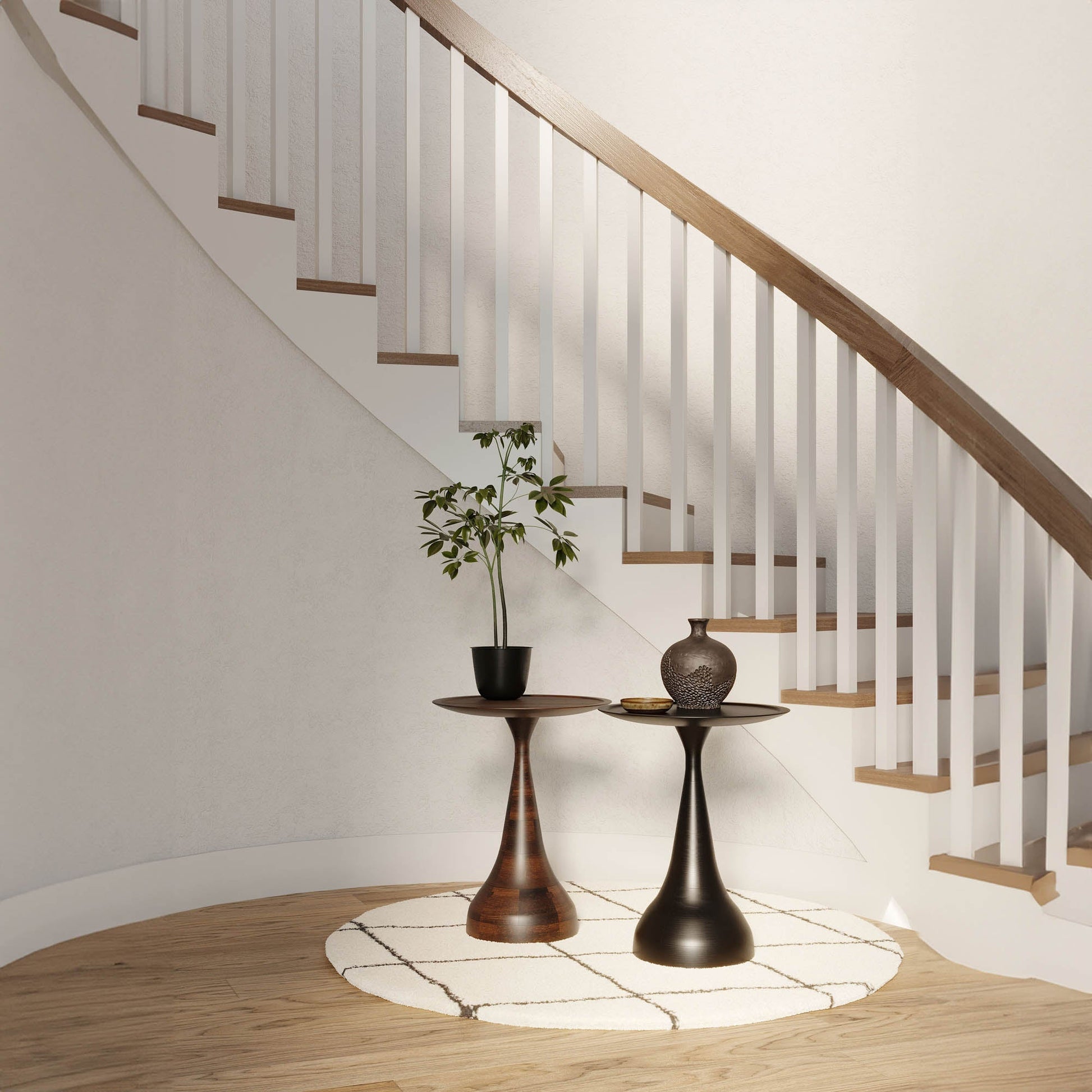 Polina Side Table – Bronze - Central Designs