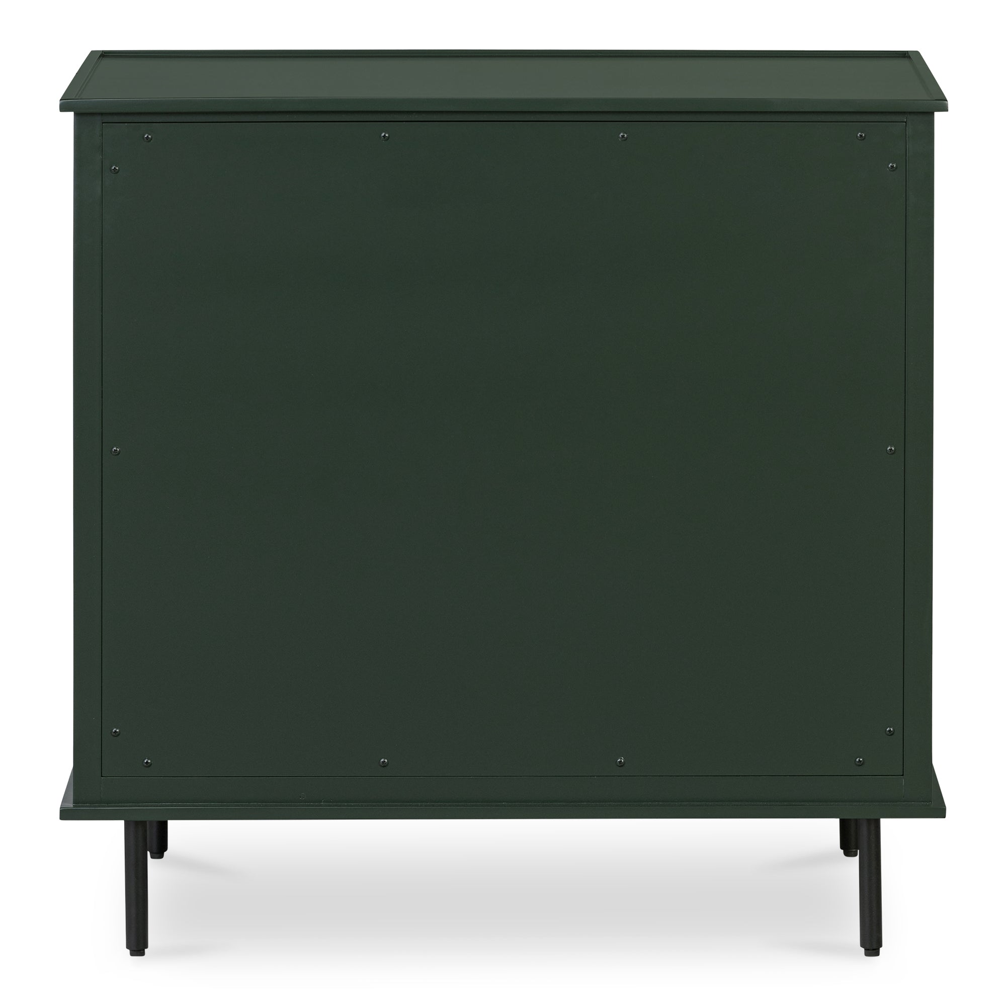 Reagan 3 Drawer Nightstand Deep Green - Central Designs