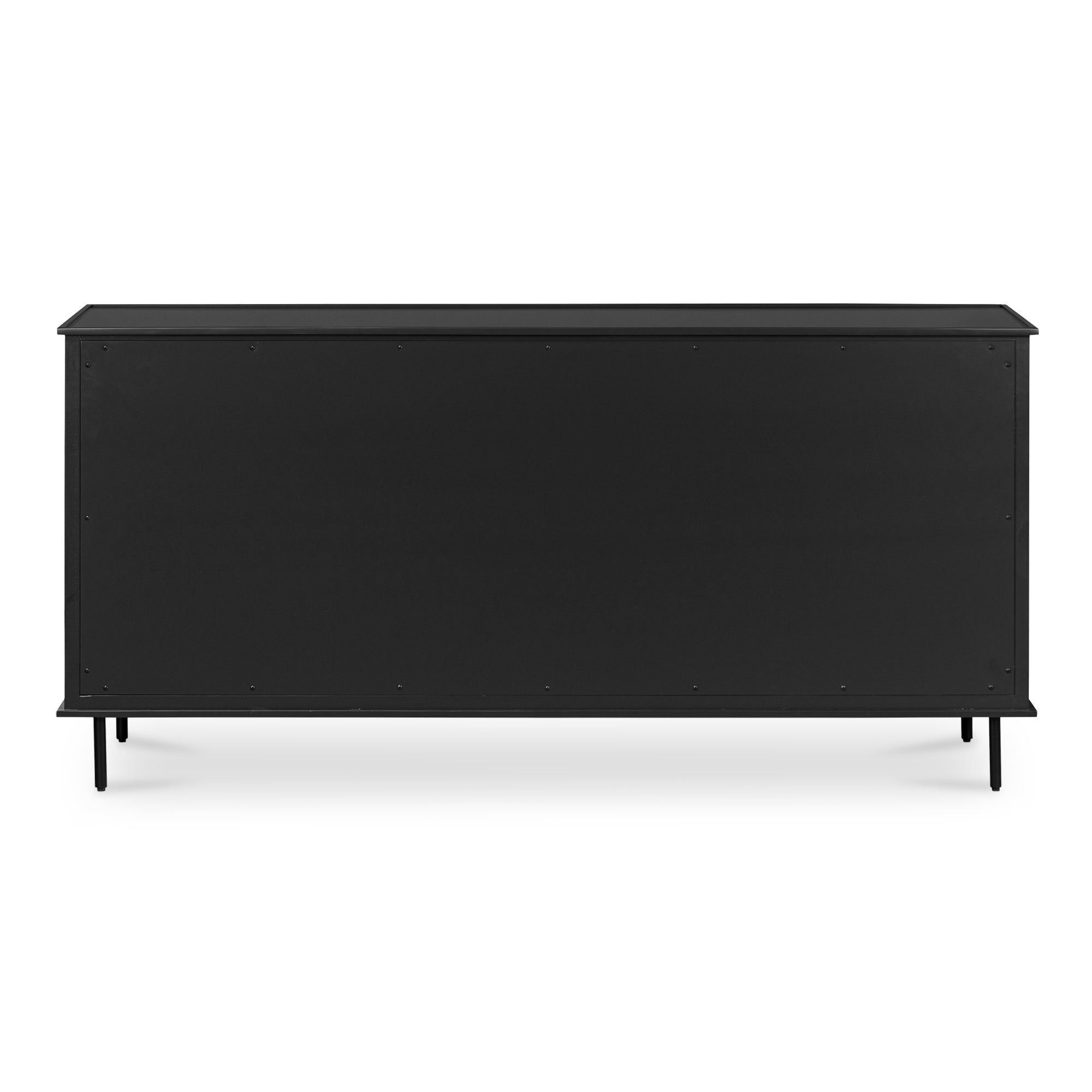 Reagan 6 Drawer Dresser Black - Central Designs