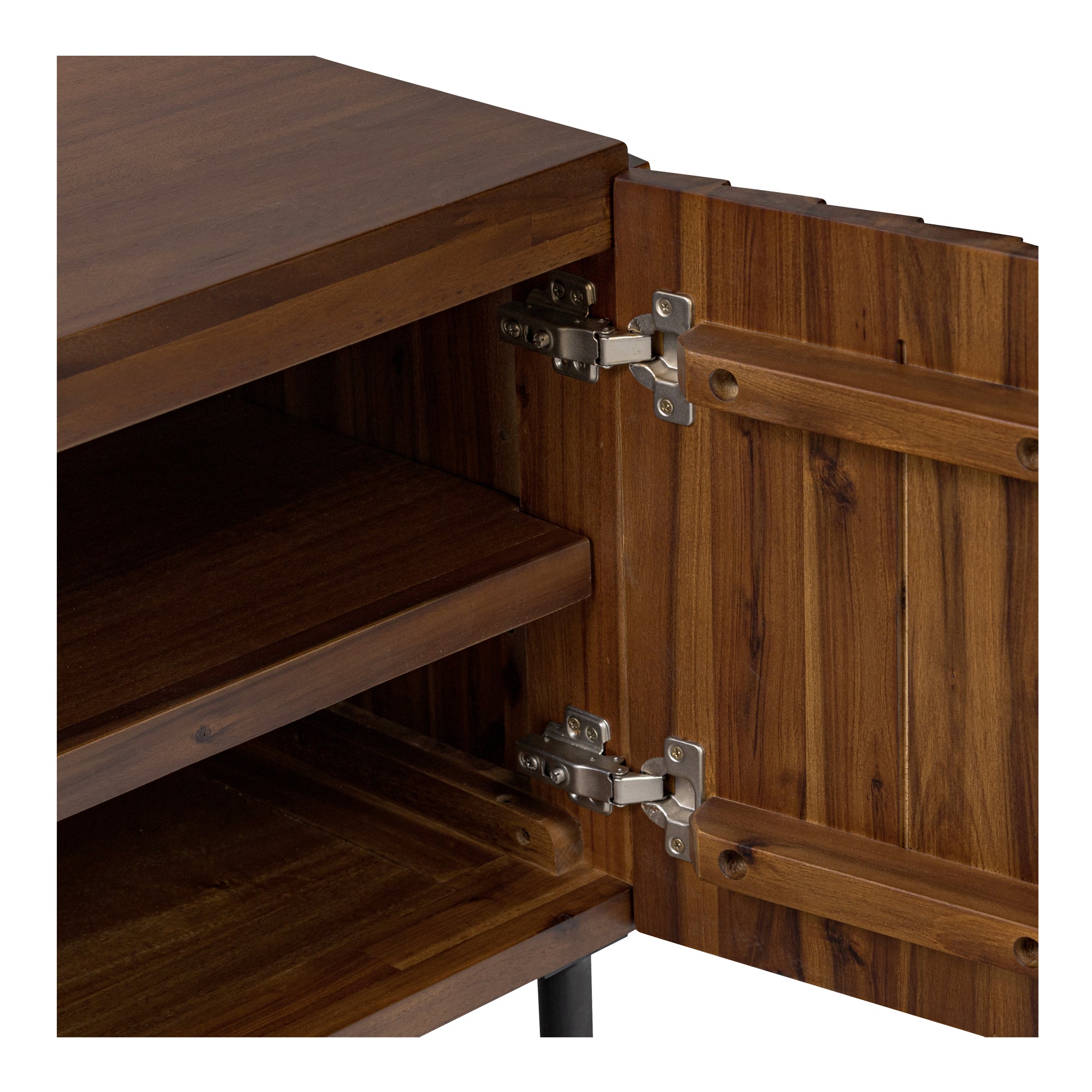 Lincoln Media Cabinet Brown - Central Designs