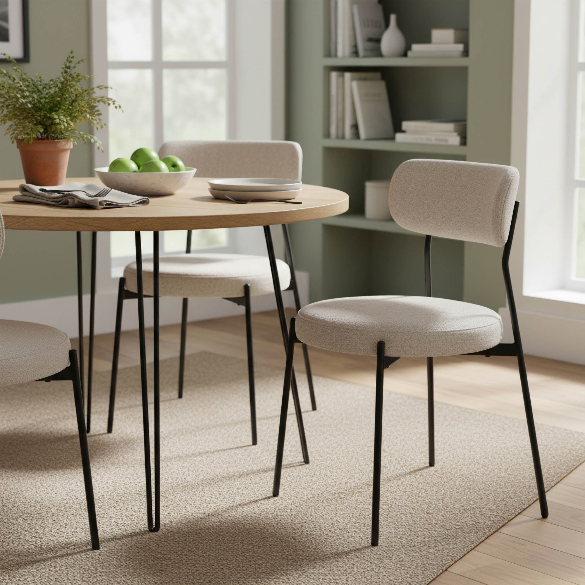 Kai Dining Chair - Bone White