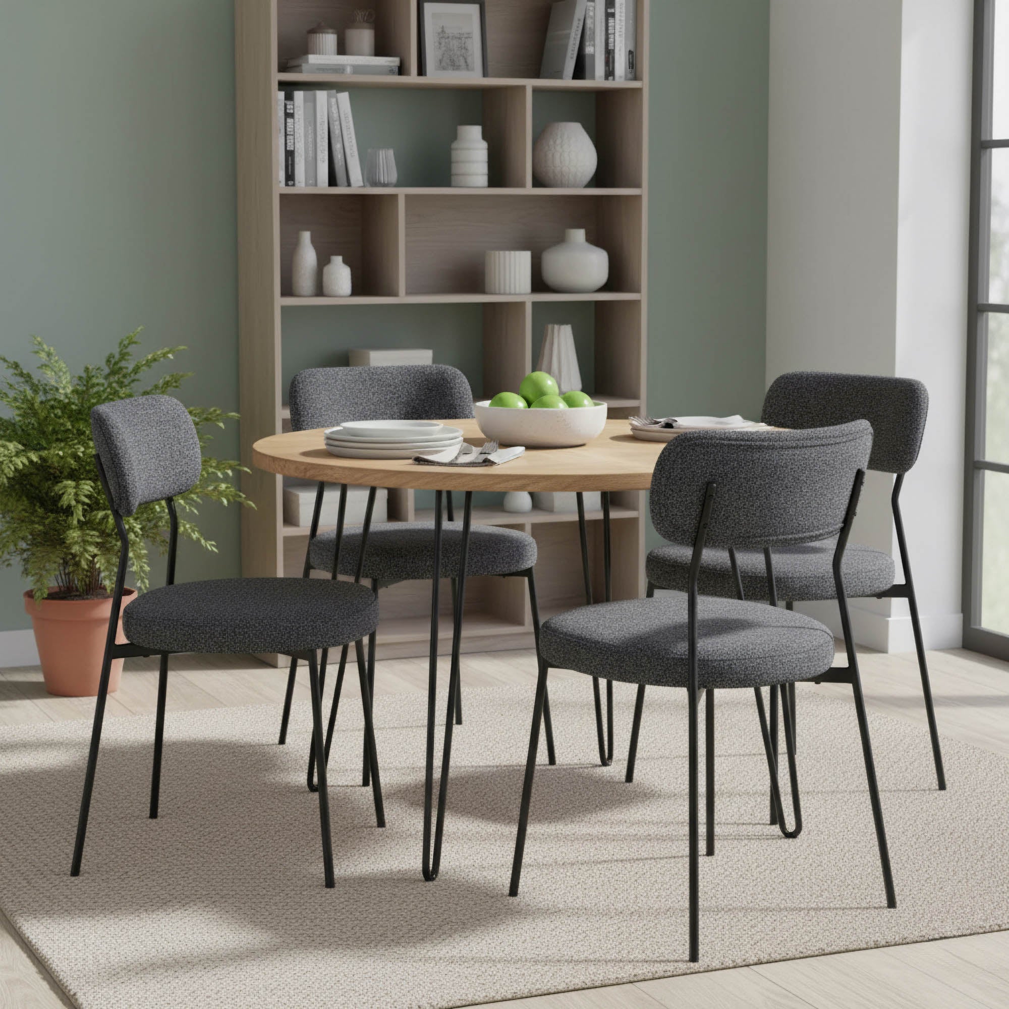 Kai Dining Chair - Chunky Grey