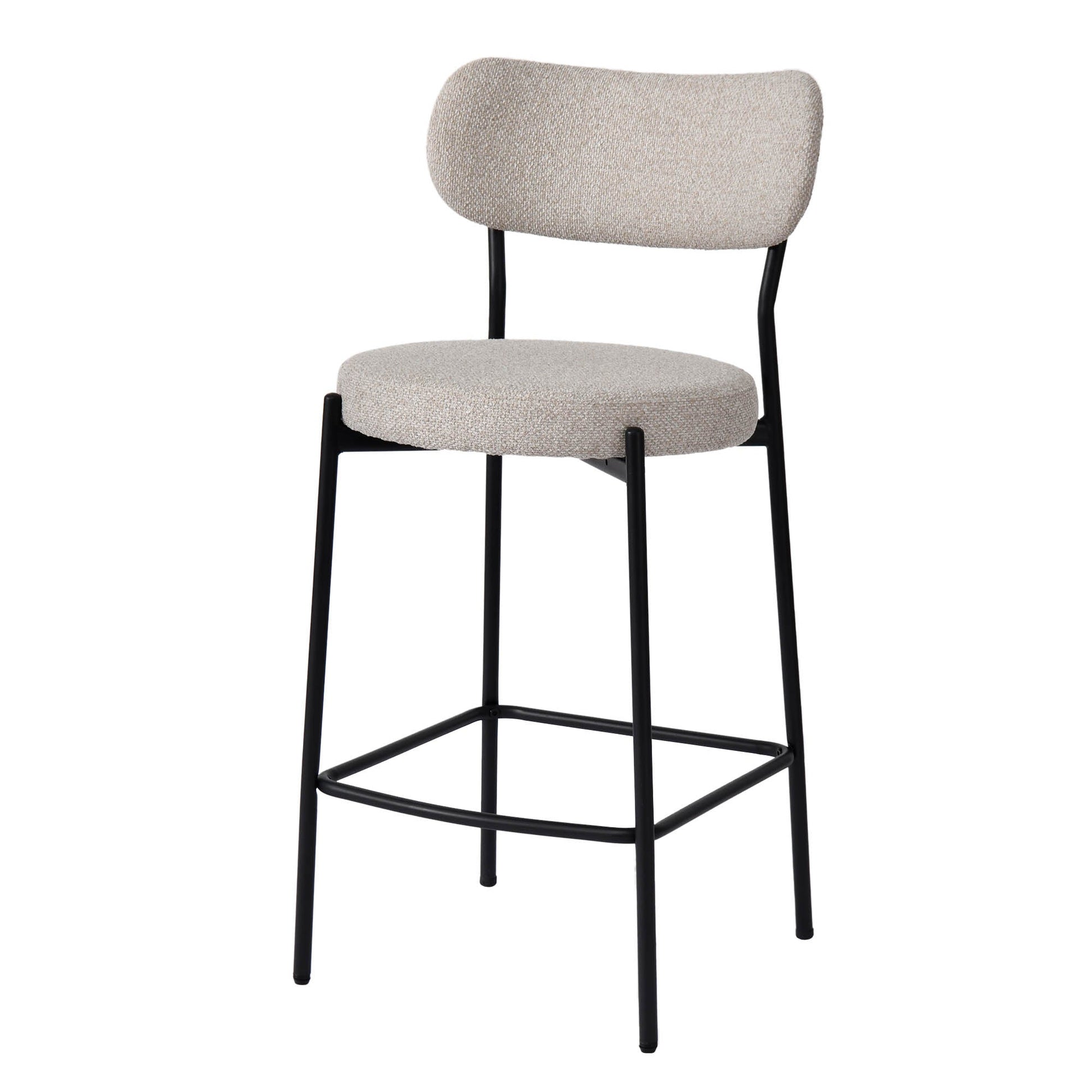 Kai Counter Stool - Bone White - Central Designs