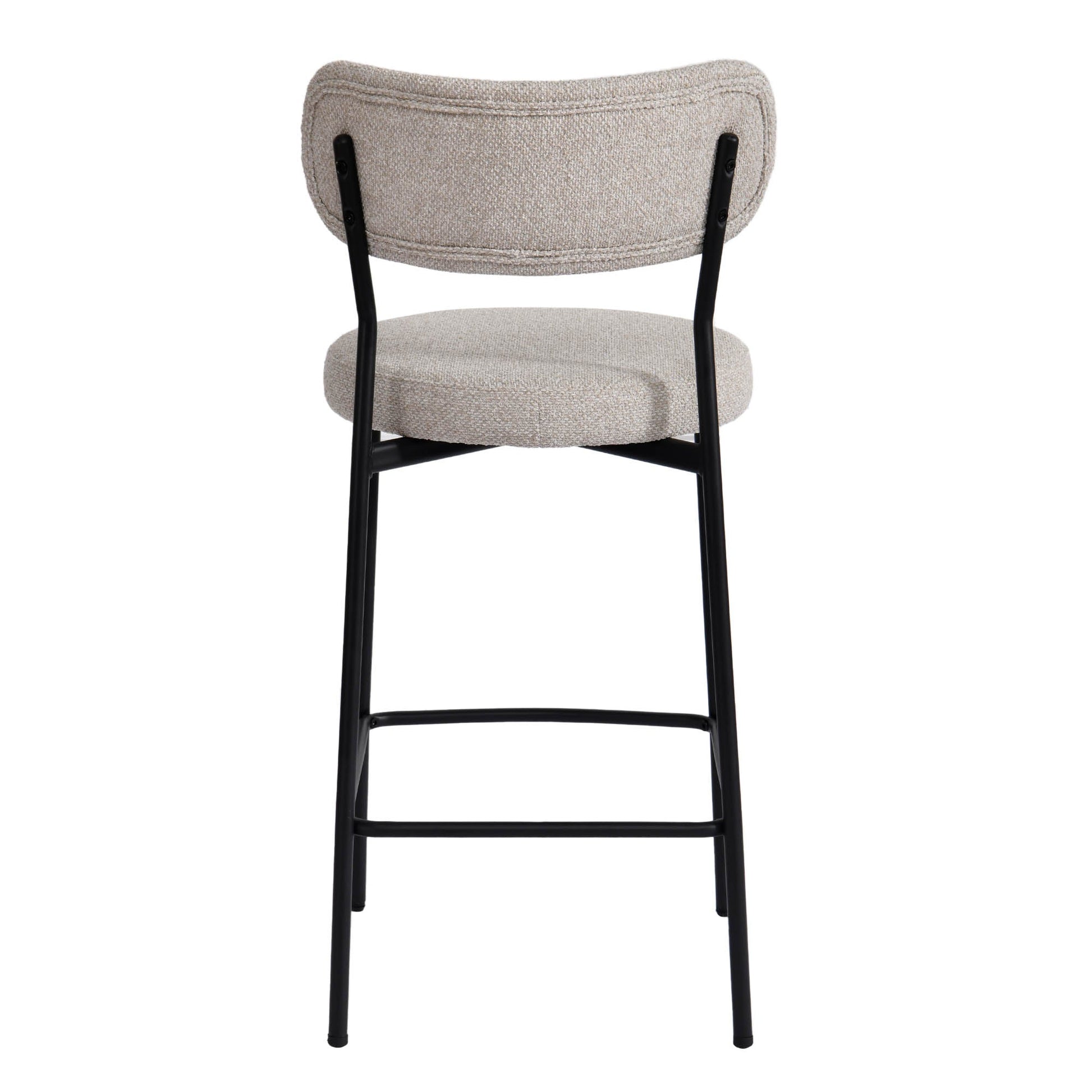 Kai Counter Stool - Bone White - Central Designs