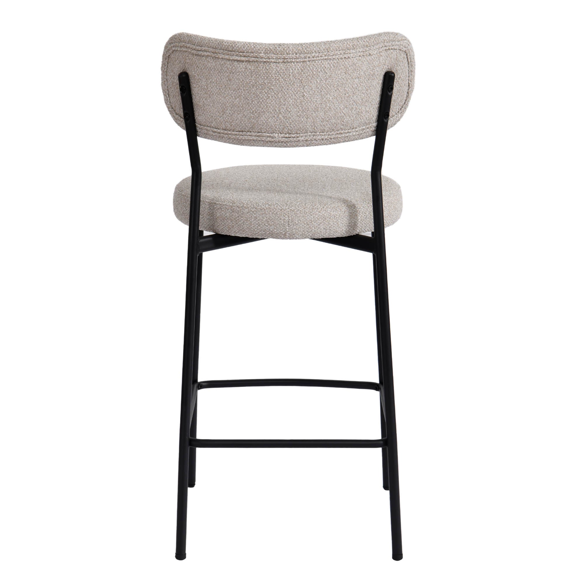 Kai Counter Stool - Bone White - Central Designs