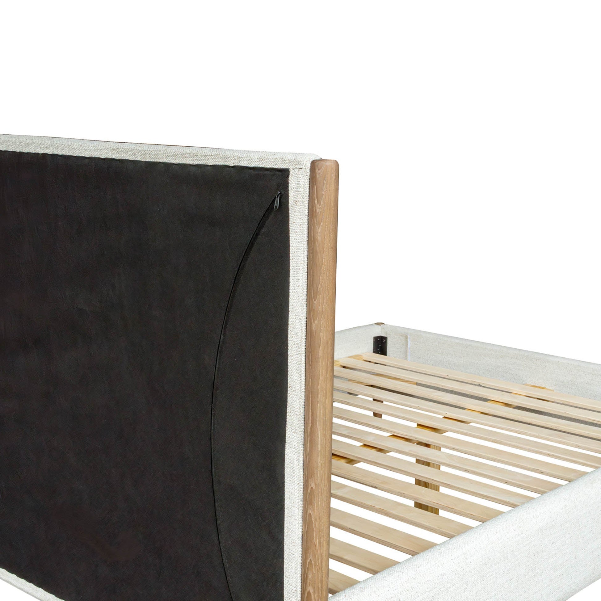 Kamelia King Bed - Sand - Central Designs