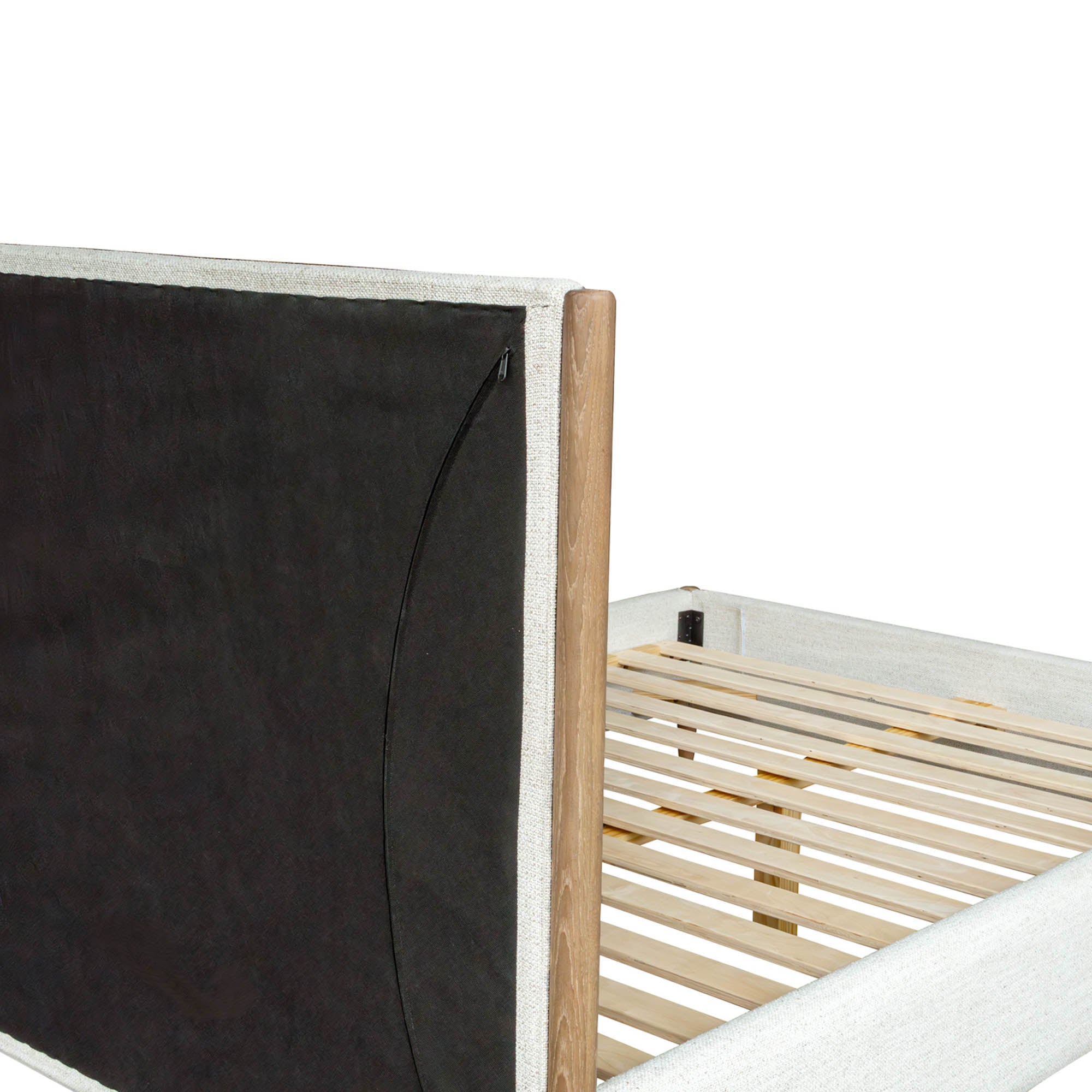 Kamelia King Bed - Sand - Central Designs