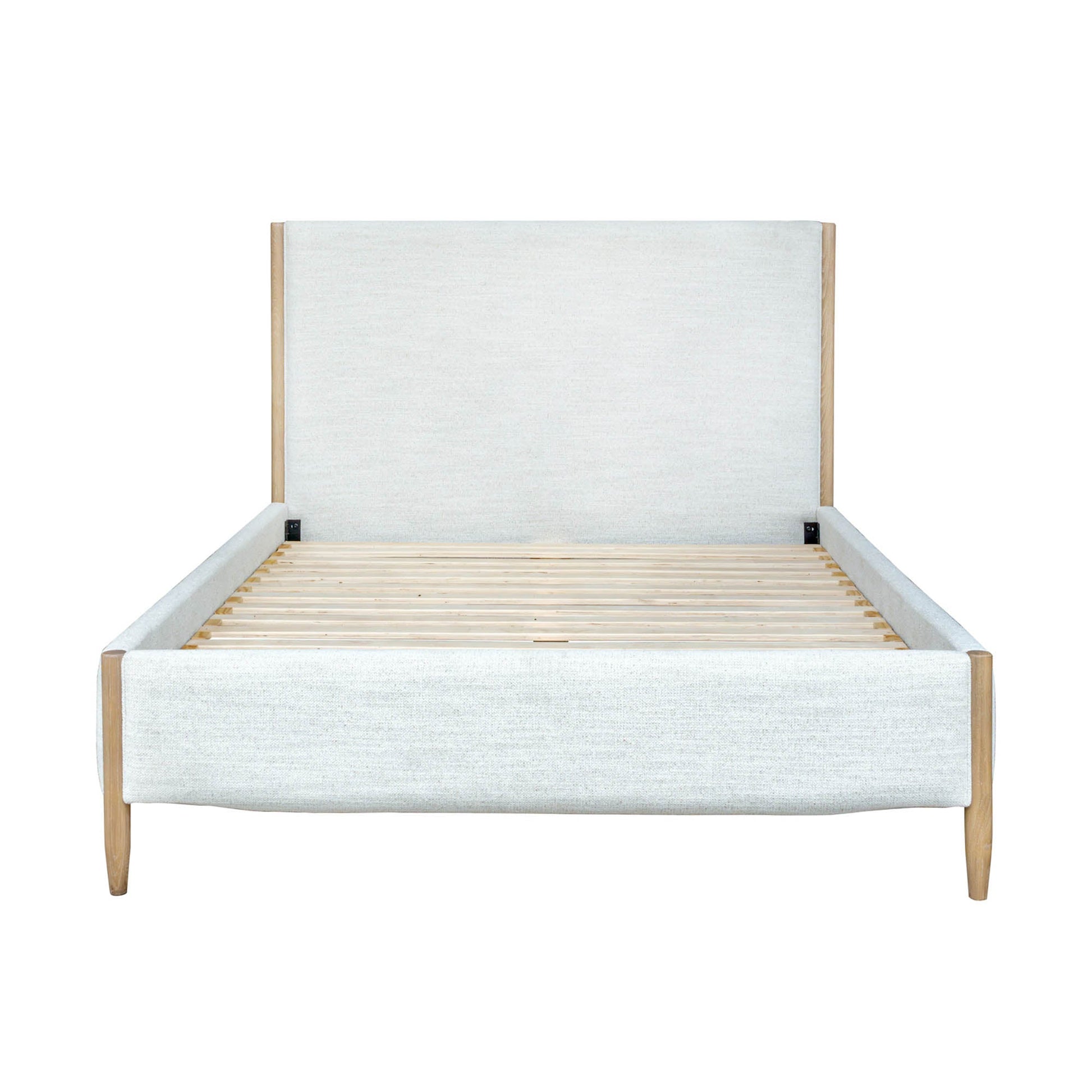 Kamelia Queen Bed - Sand - Central Designs