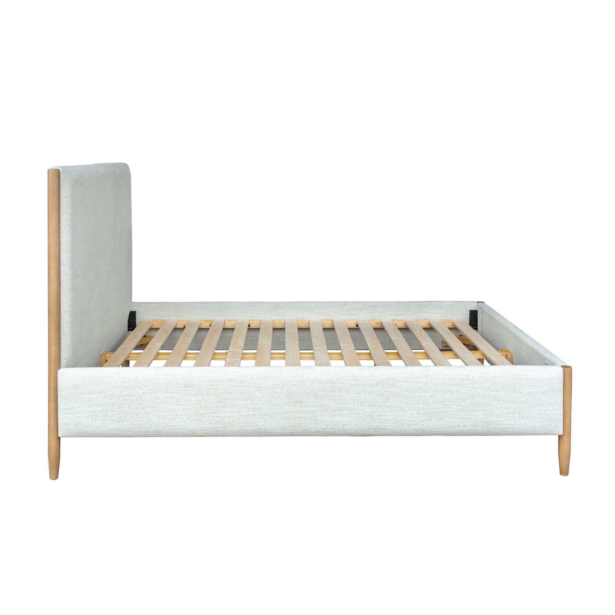 Kamelia Queen Bed - Sand - Central Designs