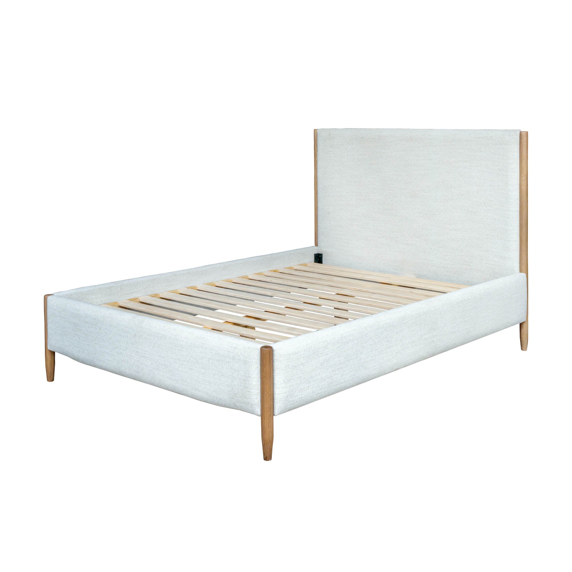 Kamelia Queen Bed - Sand - Central Designs