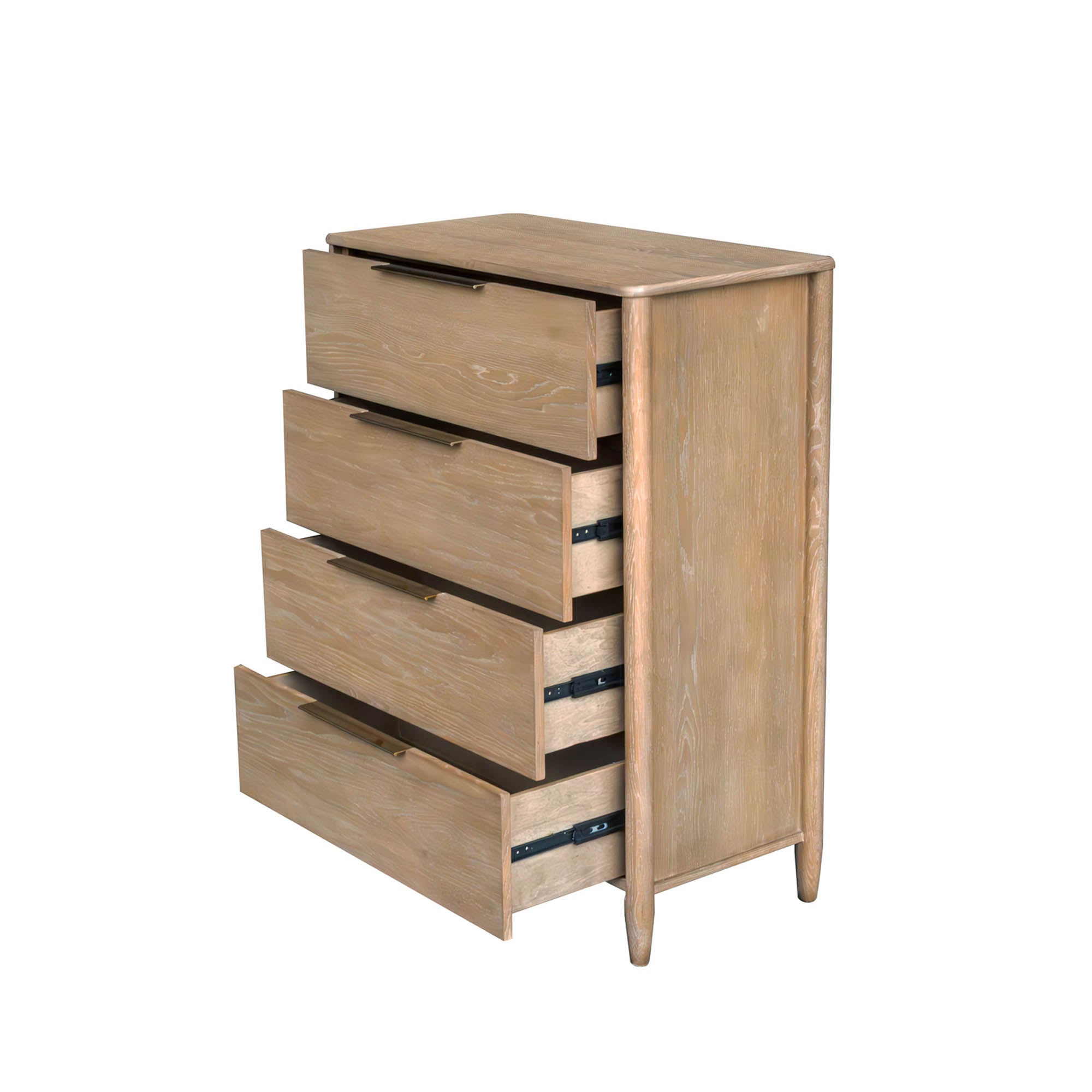Kamelia 4 Drawer Chest - Sand