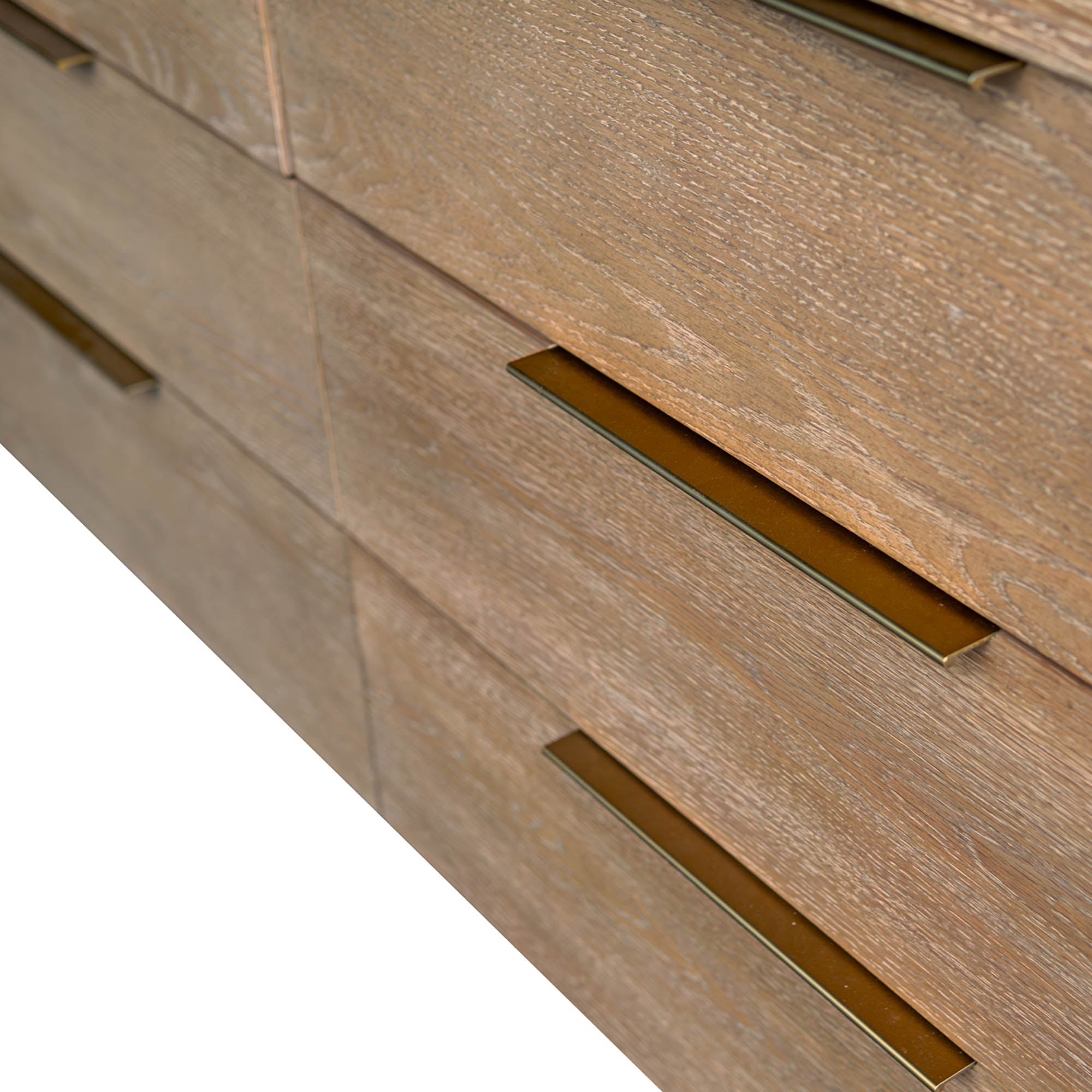 Kamelia 6 Drawer Dresser - Sand - Central Designs