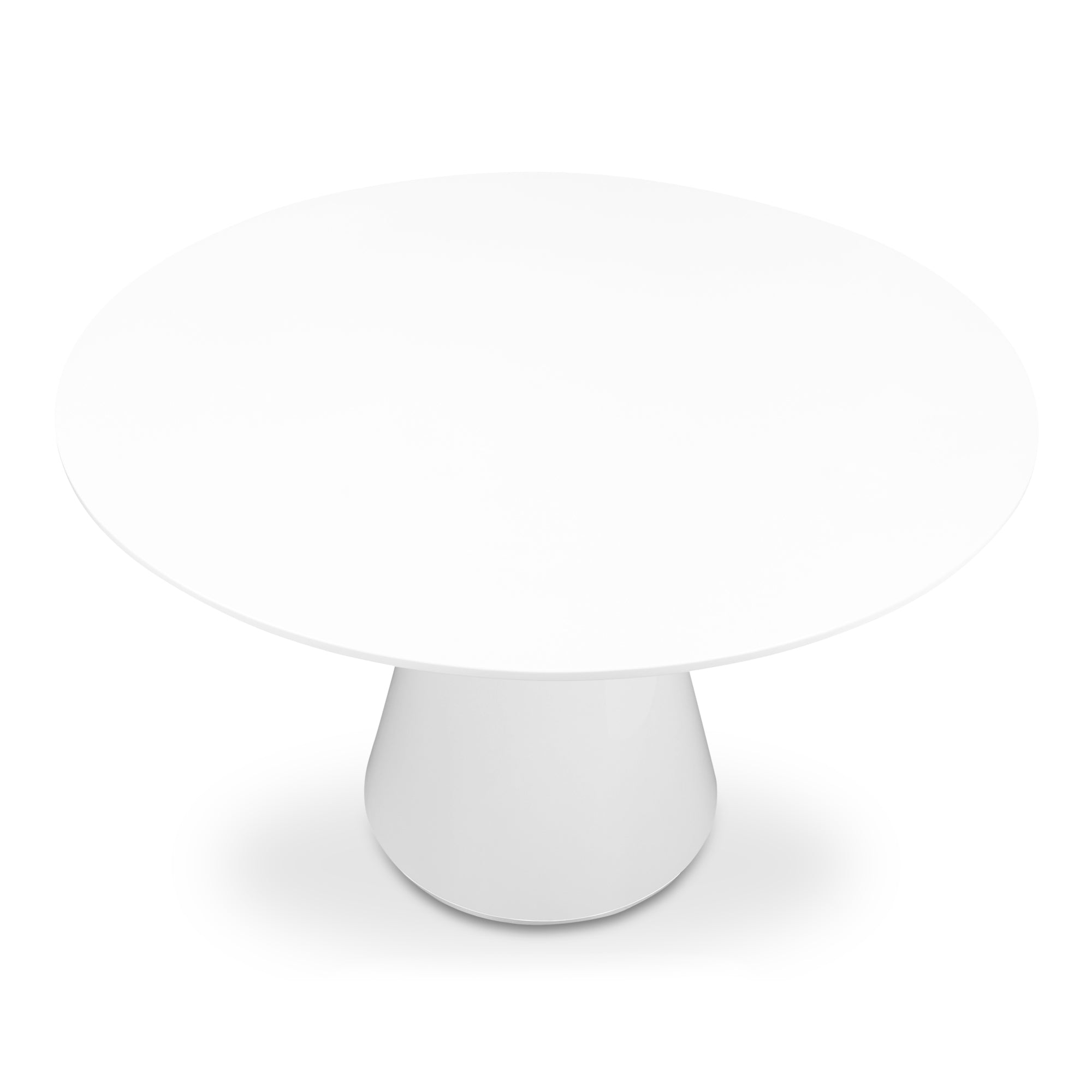Otago 47In Round Dining Table White