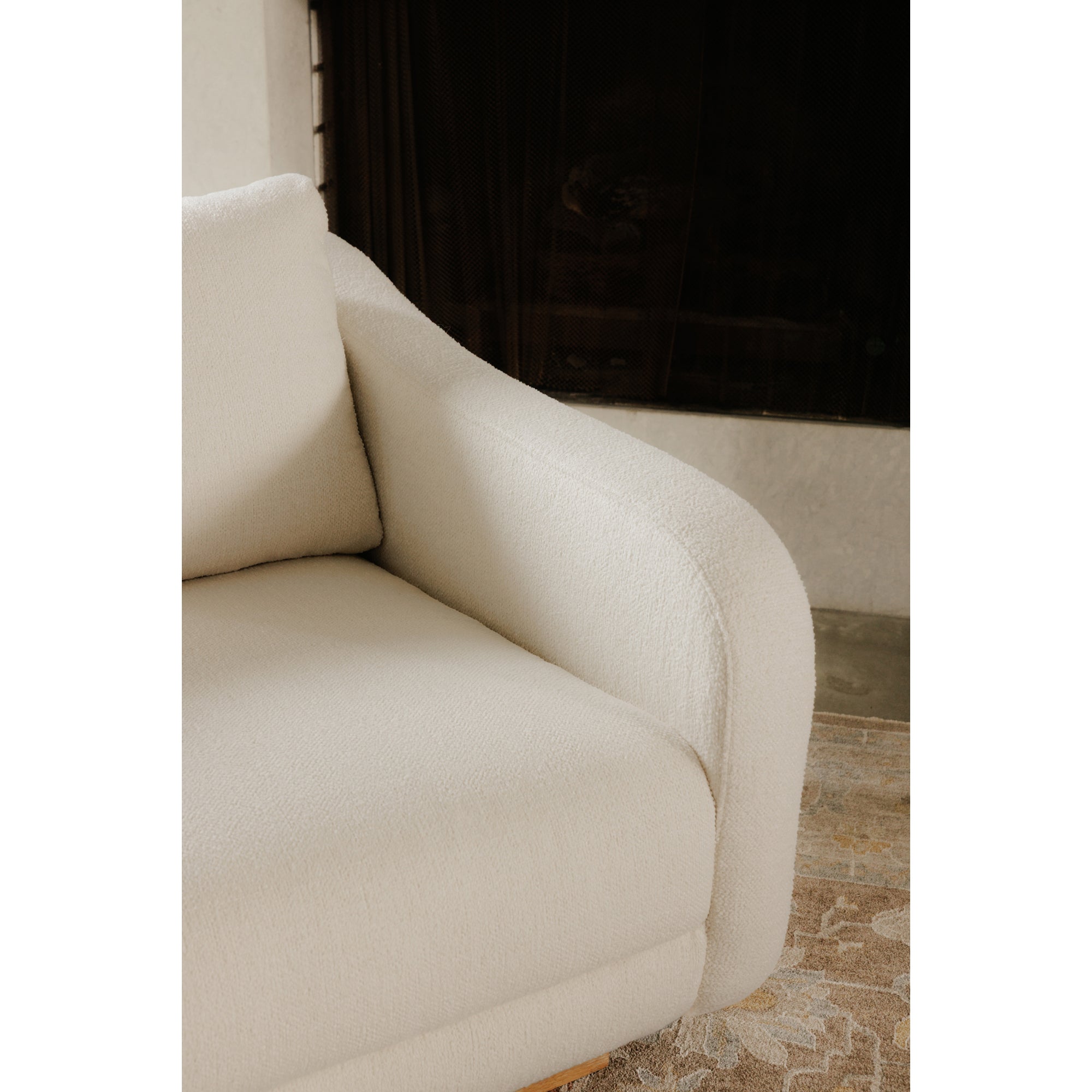Keane Lounge Chair Cream