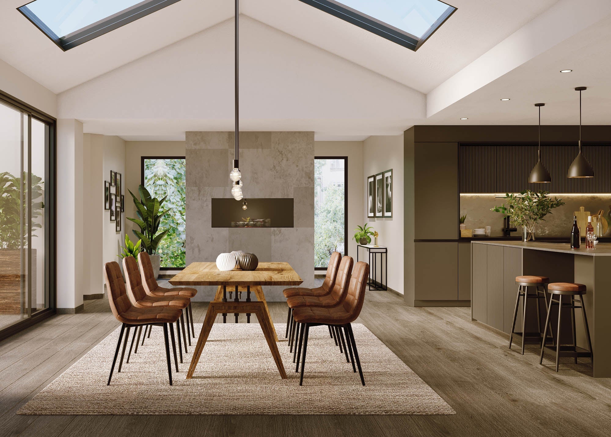 Landmark Dining Table 84" - Central Designs