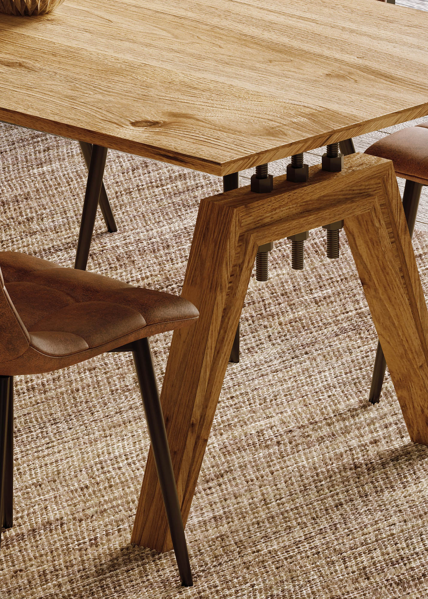 Landmark Dining Table 84" - Central Designs