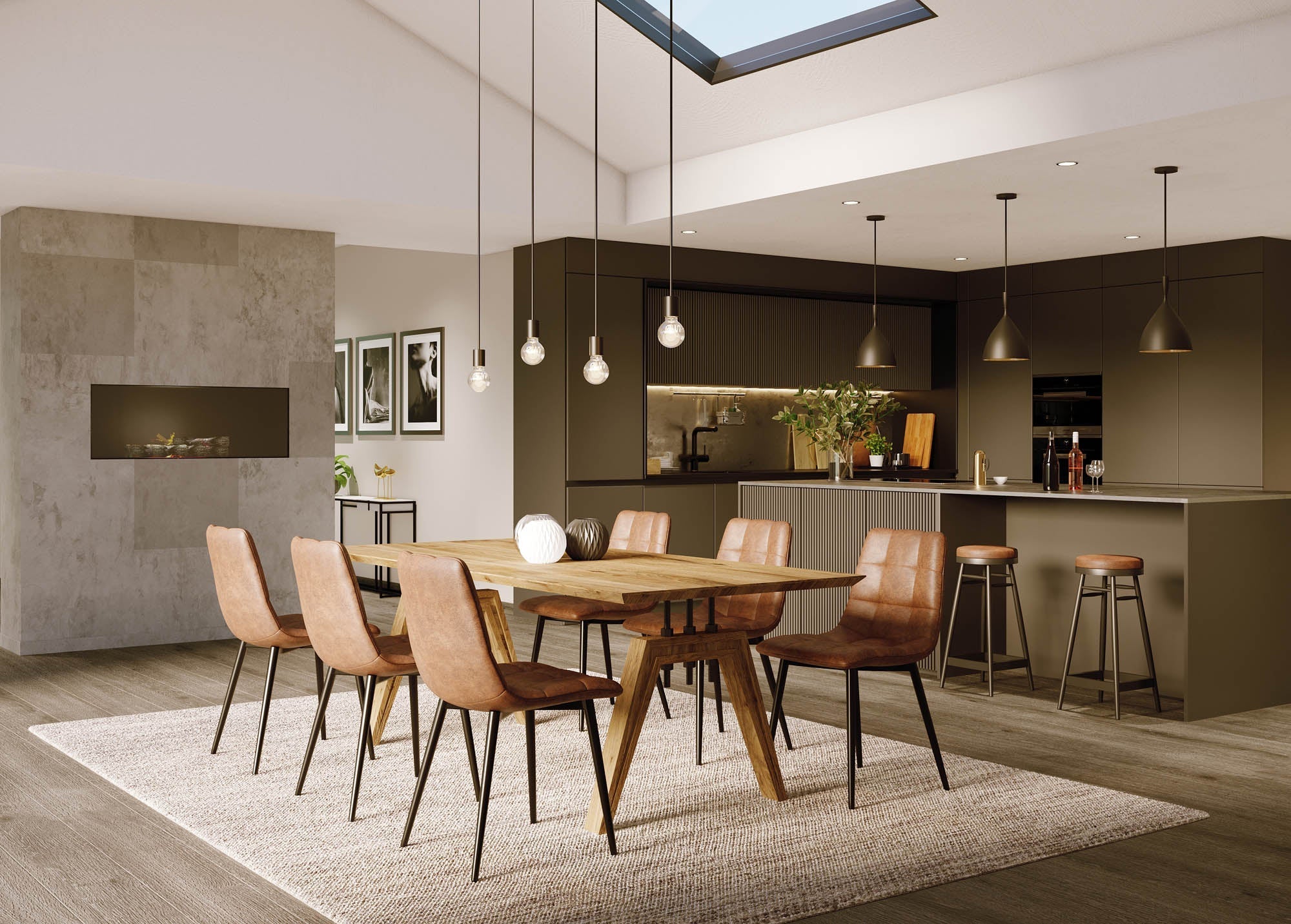Landmark Dining Table 84" - Central Designs