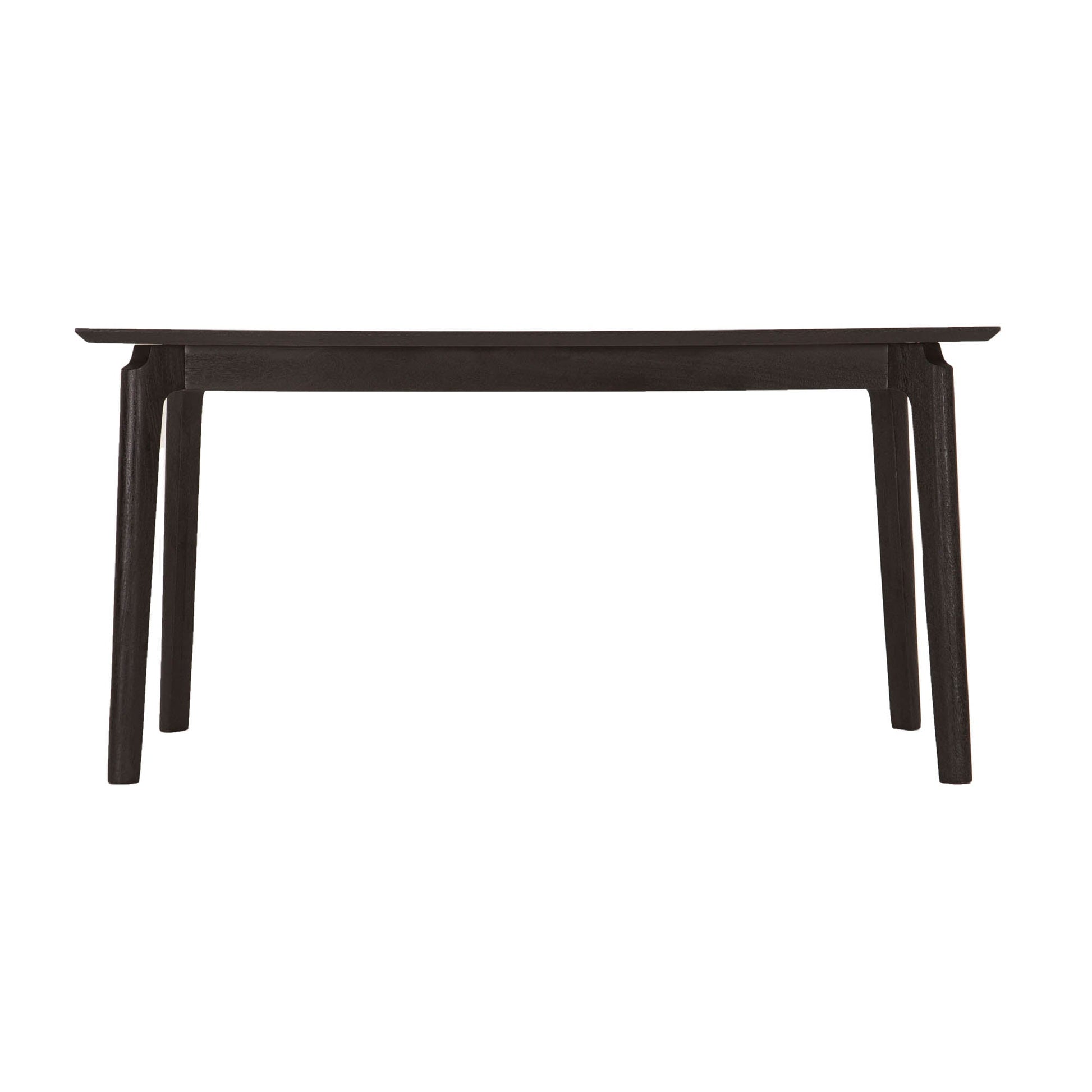 Kenzo Dining Table Small 60” – Black - Central Designs