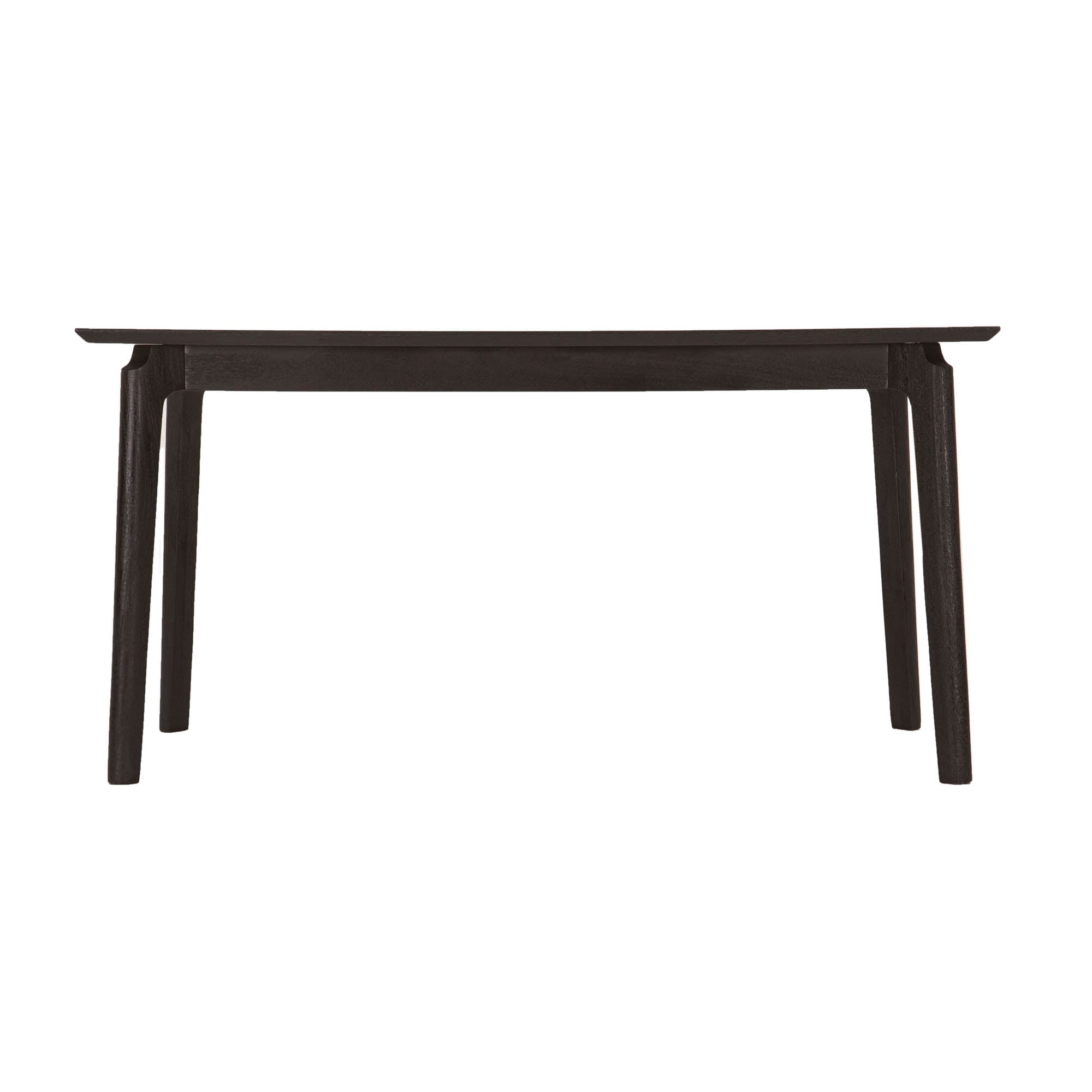 Kenzo Dining Table Small 60” – Black - Central Designs