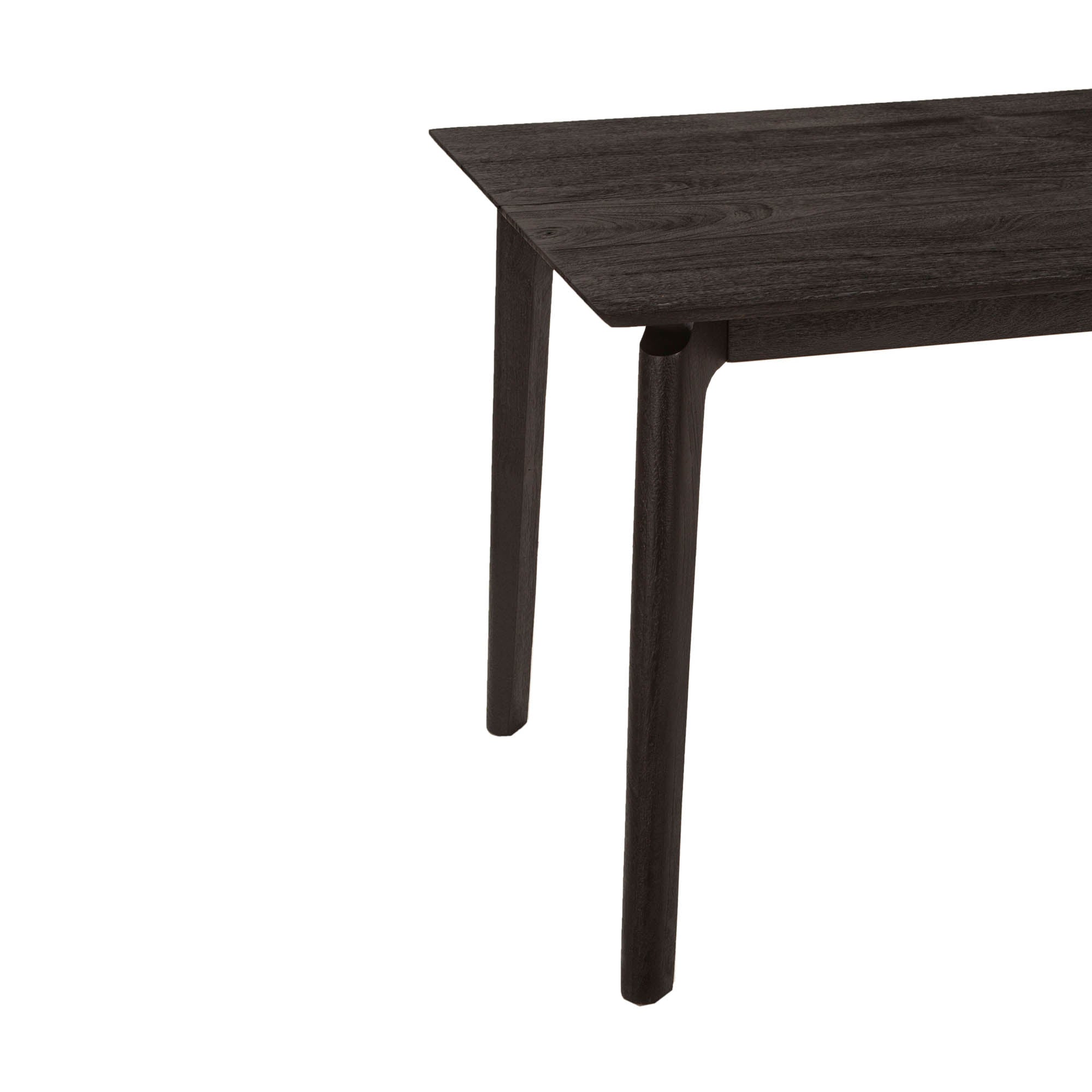 Kenzo Dining Table Small 60” – Black - Central Designs