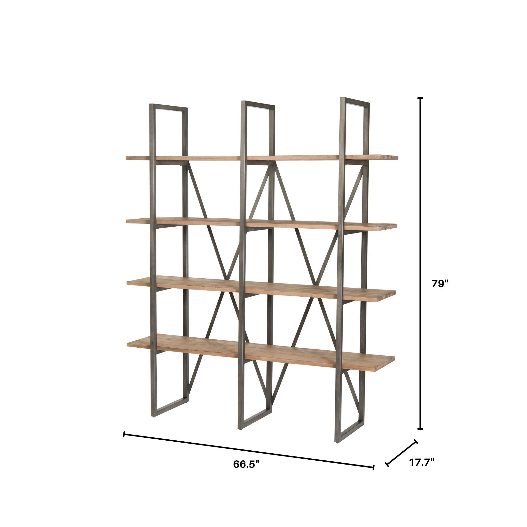 Kenya Large Cain Rack - Salvaged Grey - Central Designs